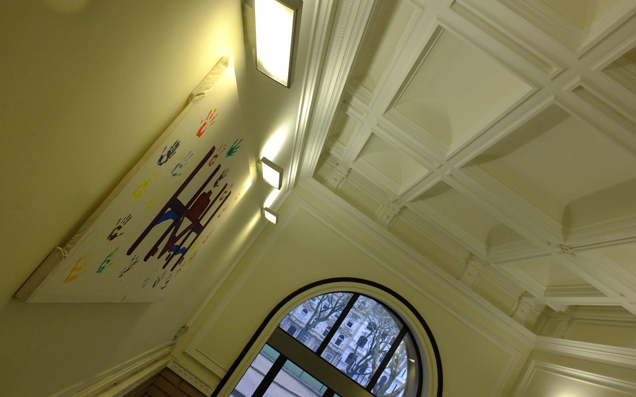 Fast wie im Schloss: Das Entrée der...