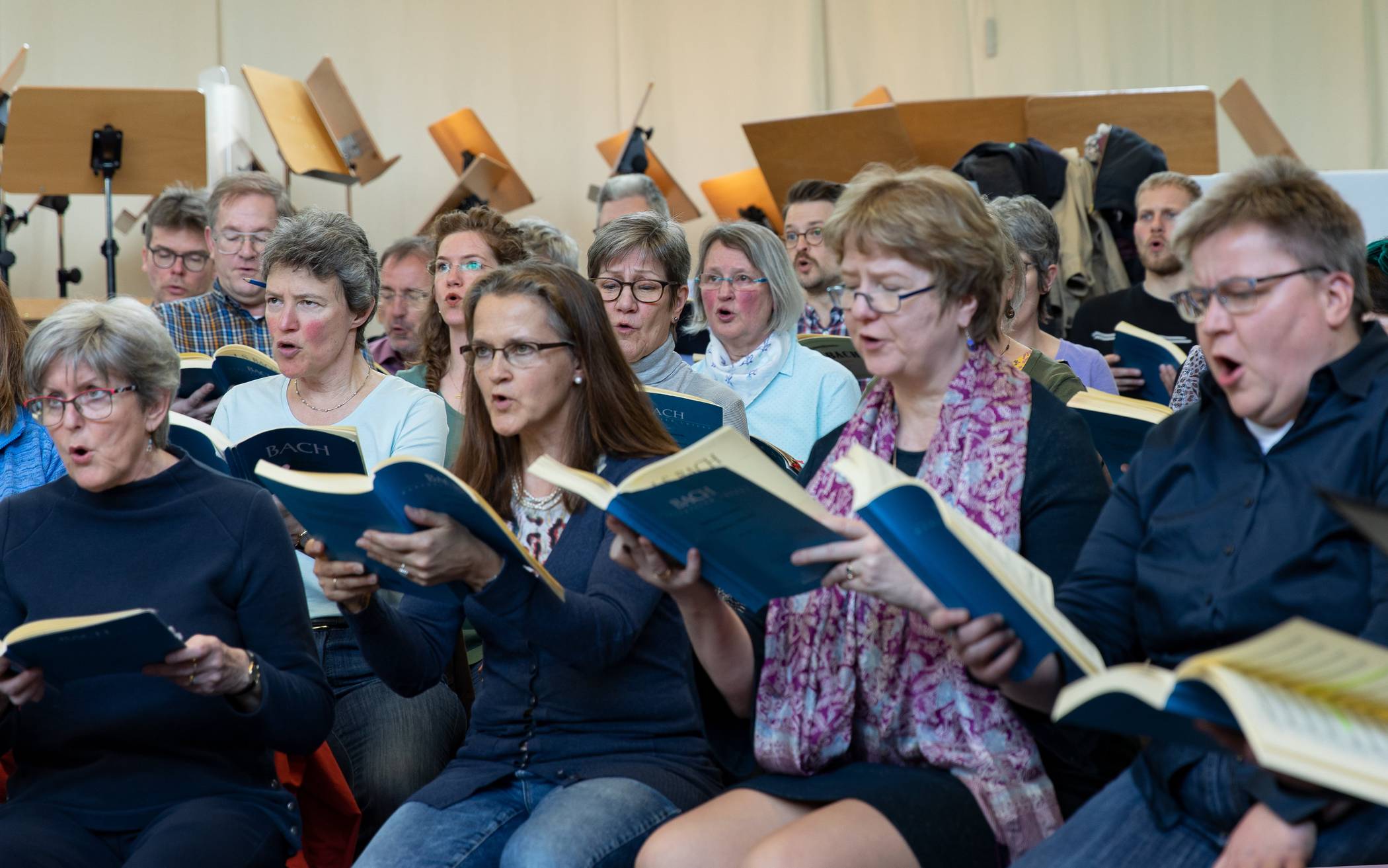 150 Chor-Sänger bei der Matthäus-Passion
