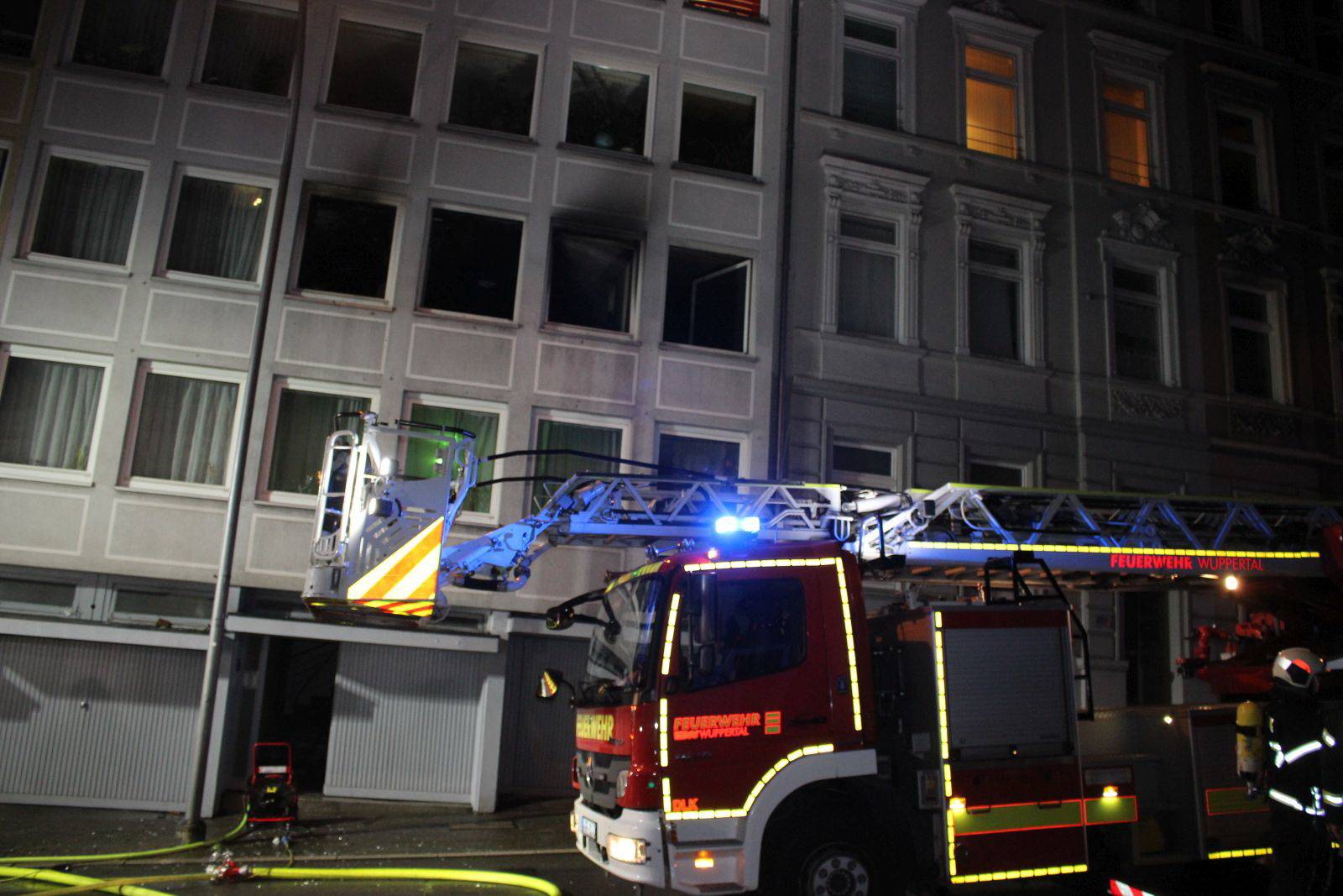 Wohnungsbrand in der Hochstraße