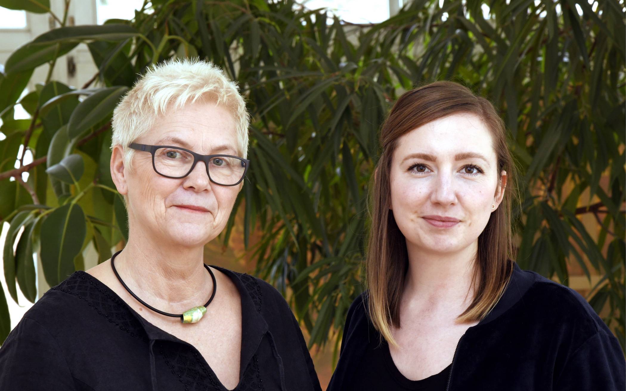  Monika Kindler (links) und Jana Richartz – sie hören Frauen zu, beraten und helfen. 