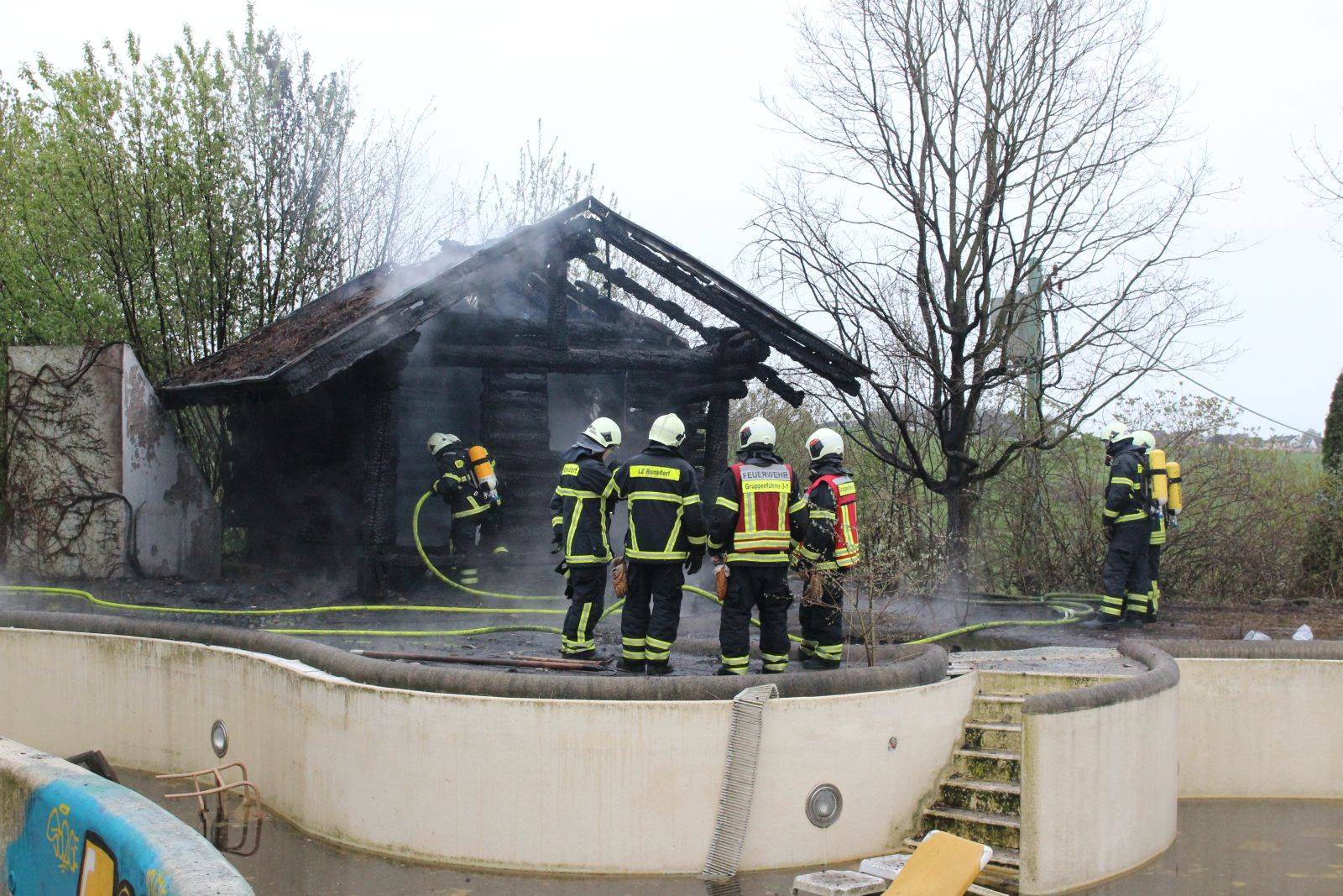 Vor einigen Wochen kam es in einem Sauna-Häuschen auf dem Außengelände zu einem...