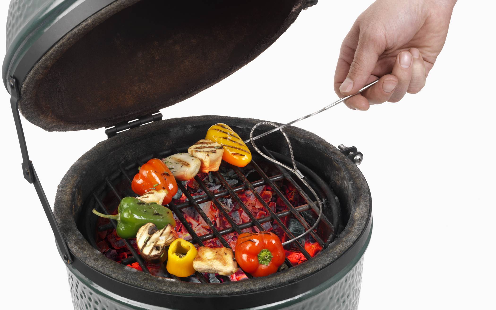  Der FireWire eignet sich für jeden Grill und für jede grillbare Delikatesse: Fisch, Fleisch und Gemüse.  