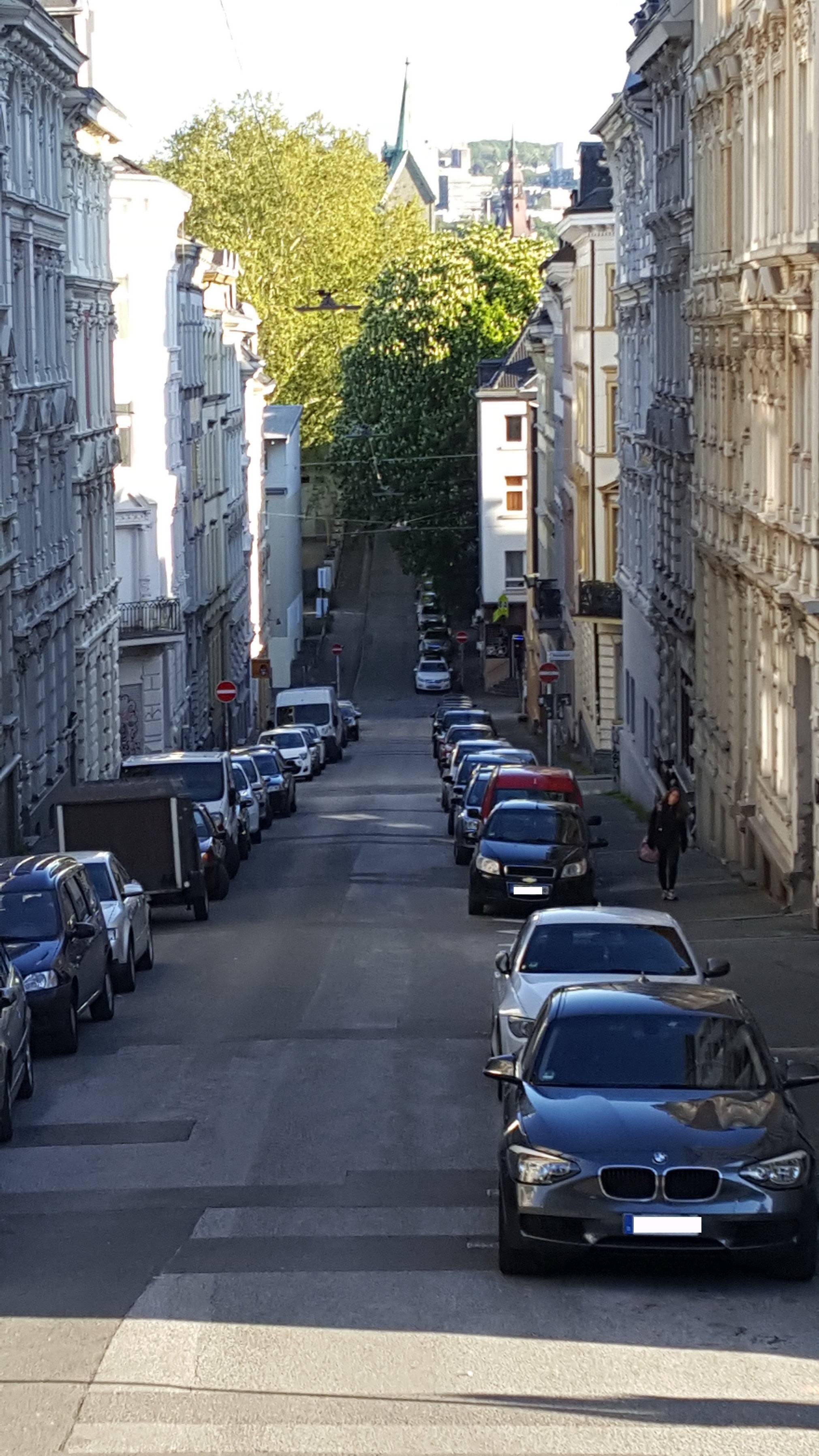  Die Neue Friedrichstraße bis zur Diakoniekirche soll in zwei Jahren Fahrradstraße werden. 