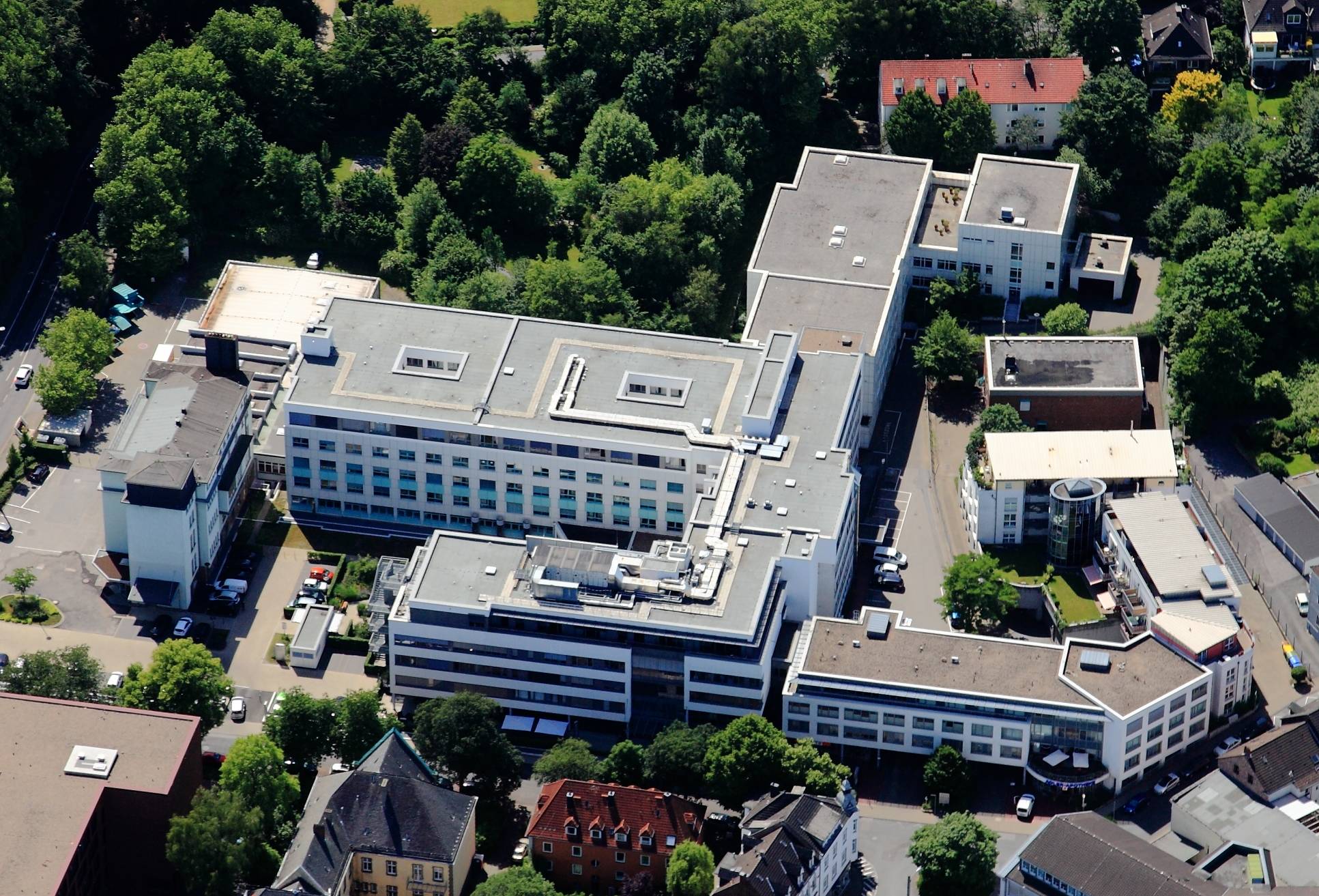 Auf der dritten Etage im EVK Mettmann wurde die Station Vitalis mit 15 Betten im Sommer...