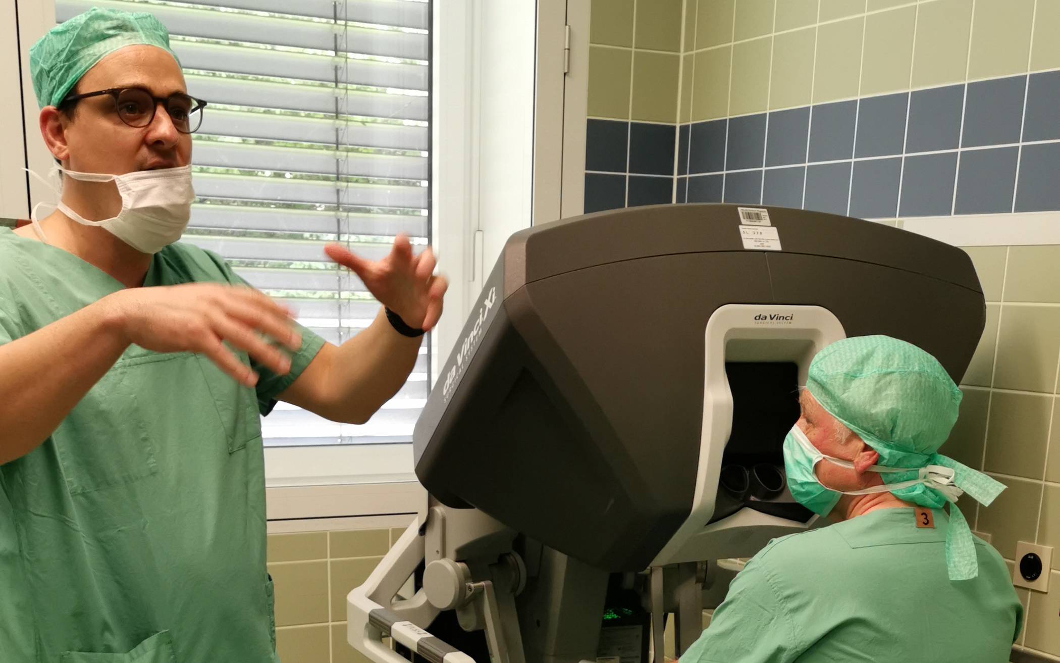 Helios Klinikum Wuppertal OP-Roboter