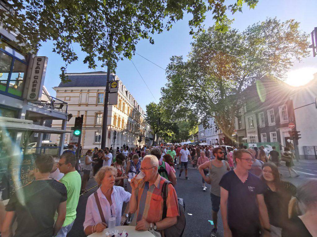 Es wird immer voller...