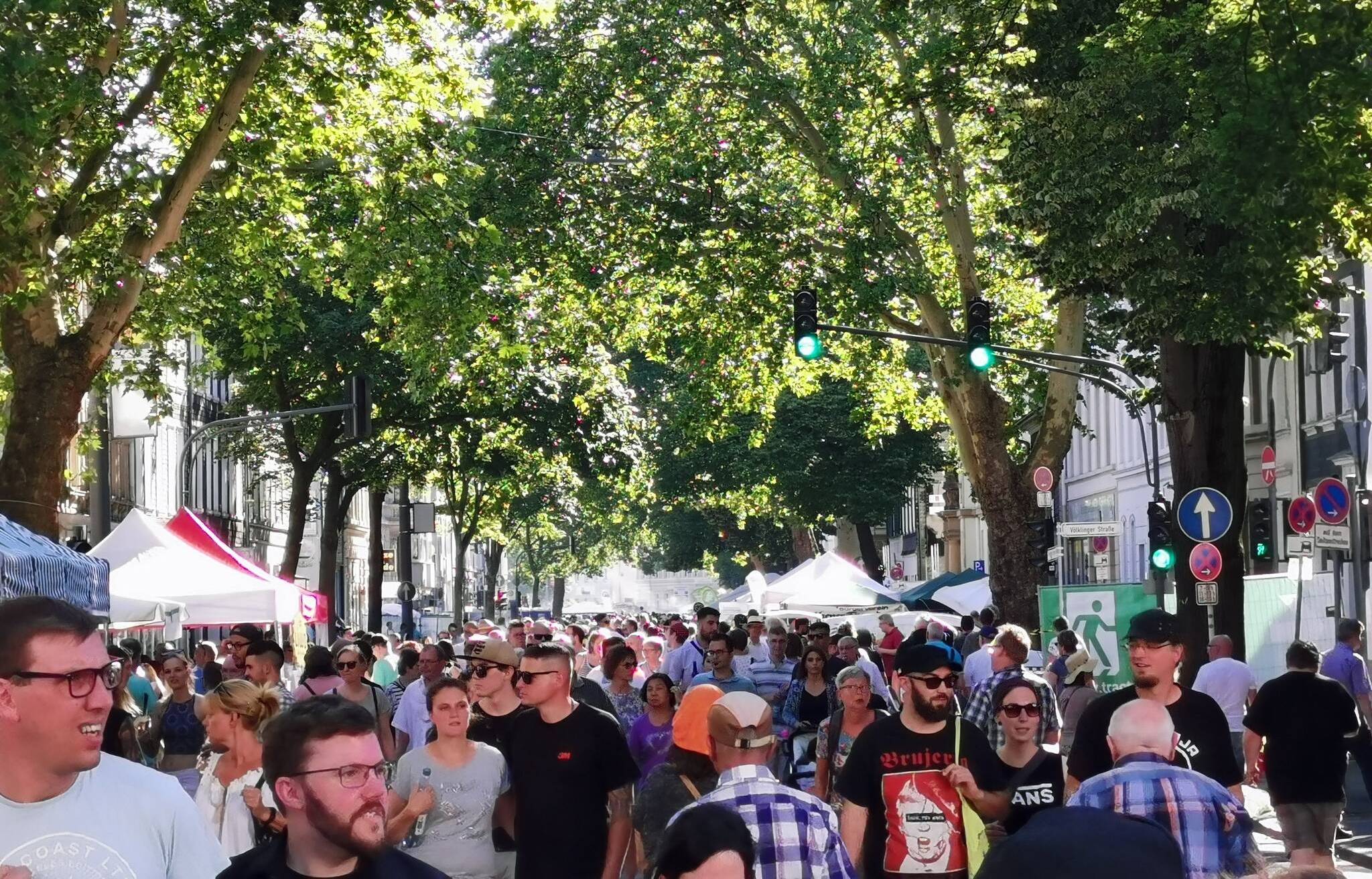 Der Andrang ist groß - trotz der...