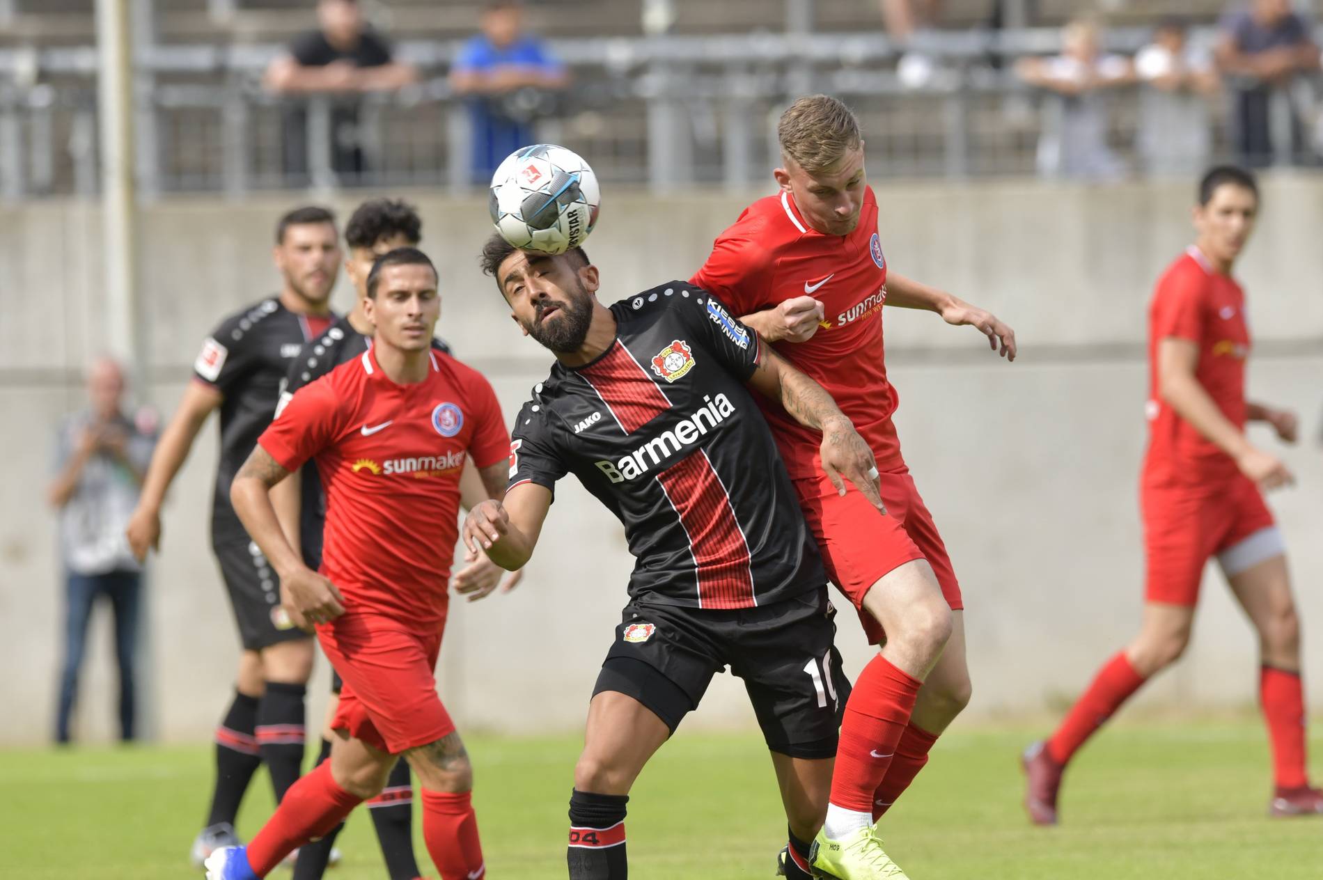 Fussball Testspiel Wsv Unterliegt Leverkusen 0 4