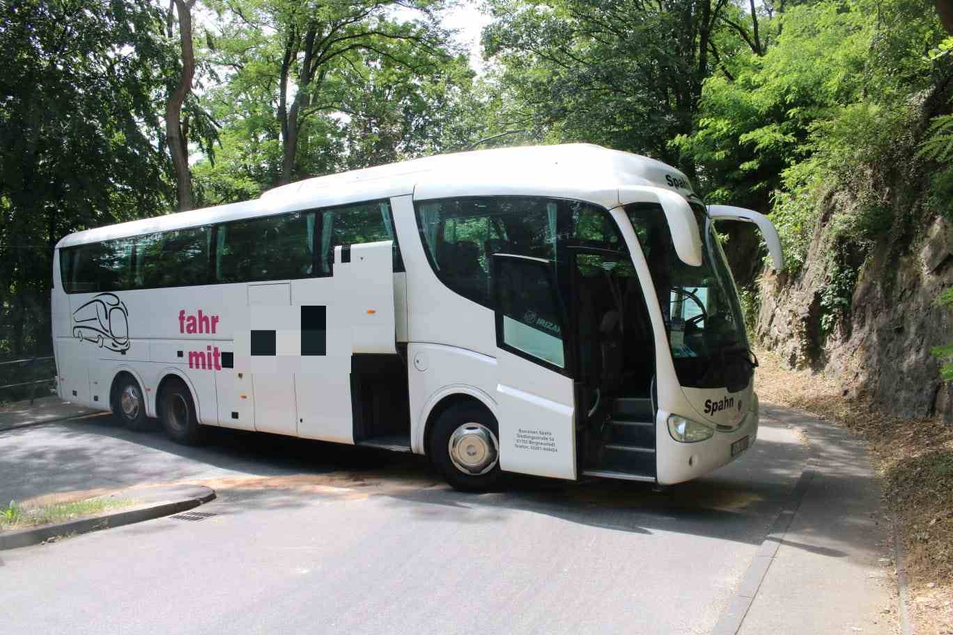 Reisebus in Nöten