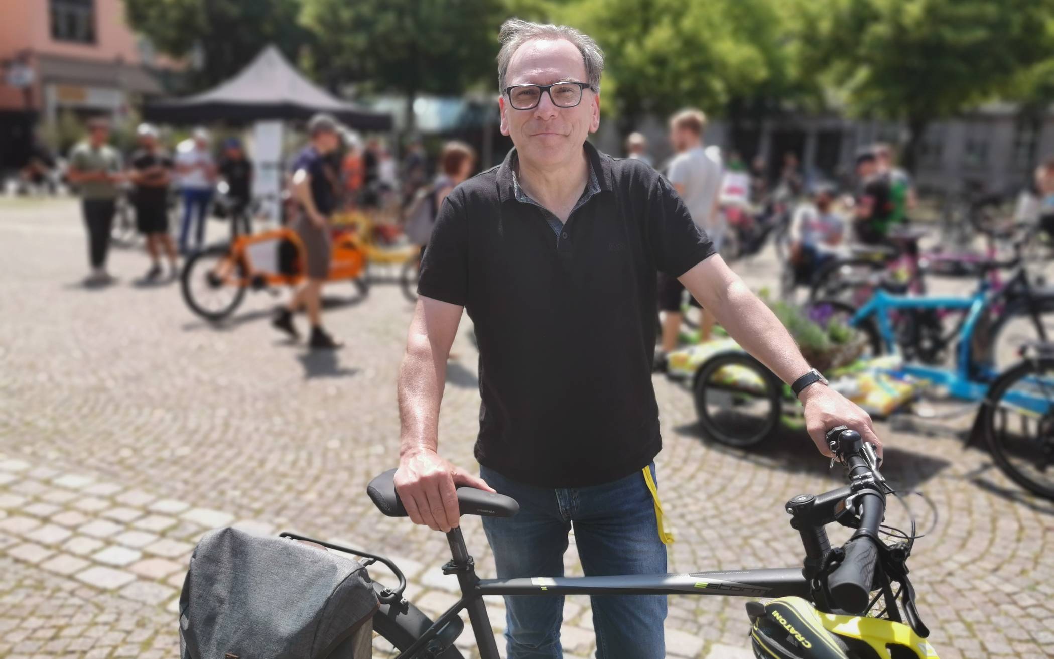 Auch Oberbürgermeister Andreas Mucke, der selbst gern Rad fährt, will den Worten jetzt Taten folgen lassen. Mit begrenztem Budget wird das nicht einfach ...