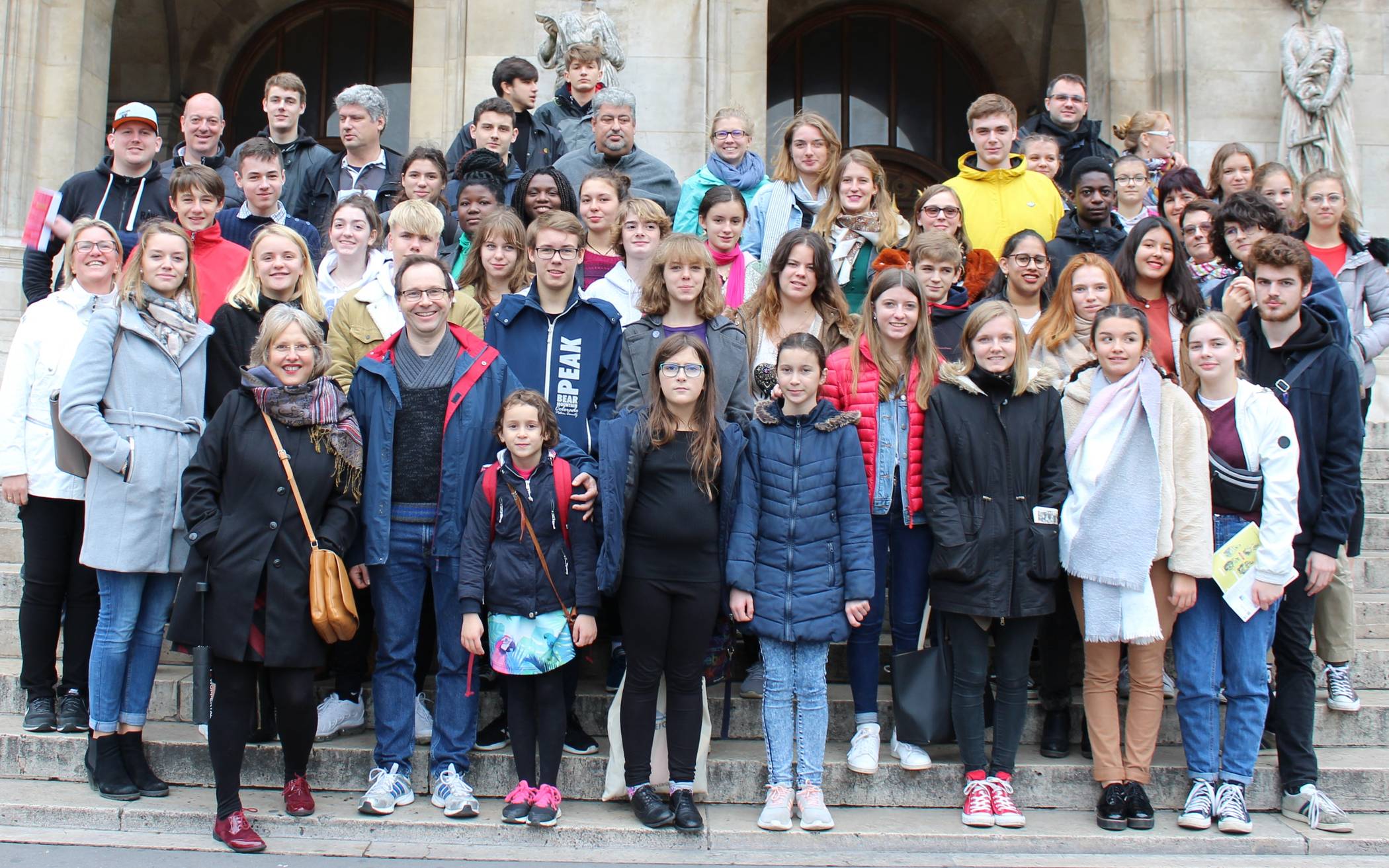 Bundesbahn-Jugendorchester zu Besuch in Frankreich