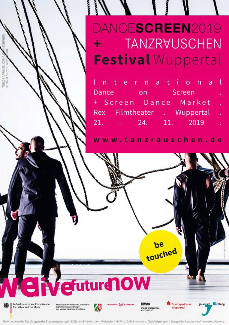  Das „Dancescreen“-Plakat. 