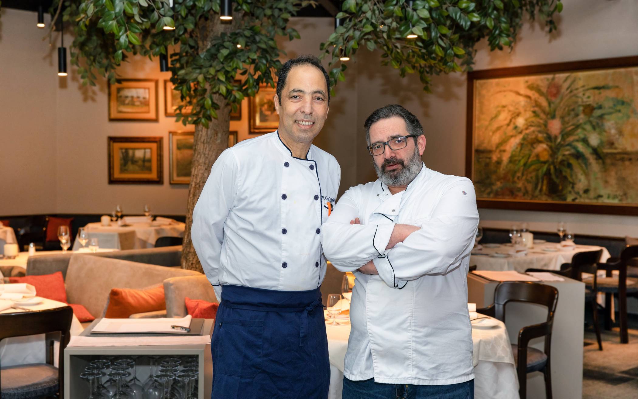 Silvio Scarpati (rechts) und Benaissa Charrak werden sich in Zukunft in der hochwertigen Scarpati-Küche gemeinsam ergänzen.