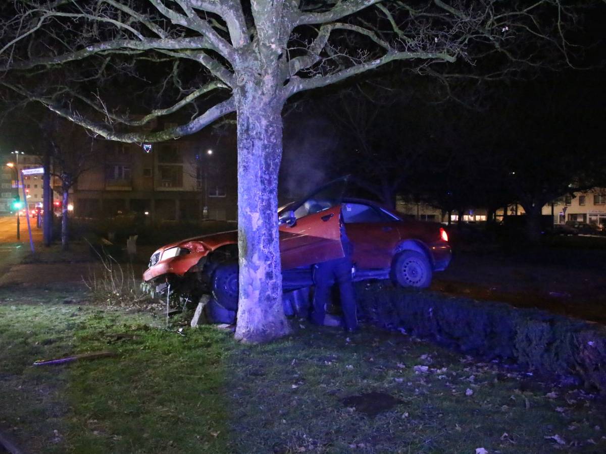 Unfall nach Alkohol-Fahrt
