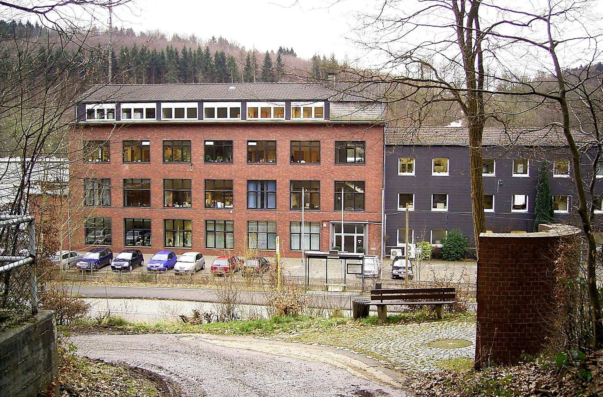 Die ehemalige Putzwollfabrik, das Hauptgebäude des