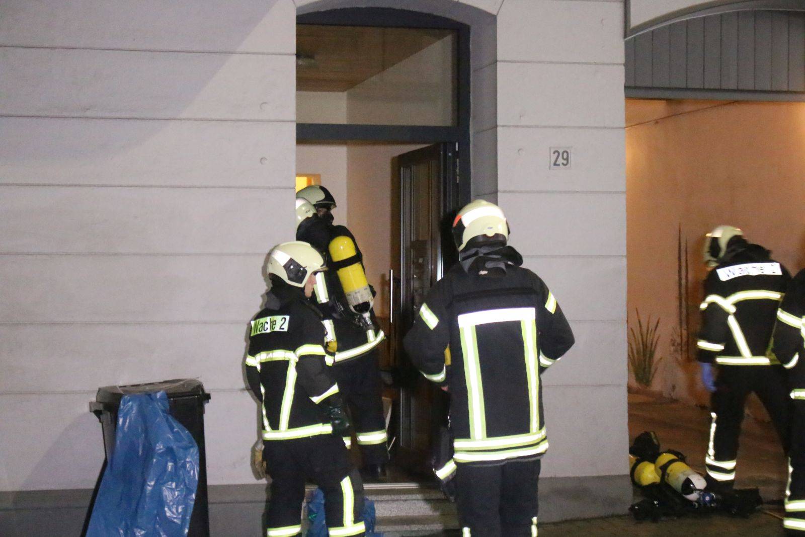Haus an der Hermannstraße evakuiert
