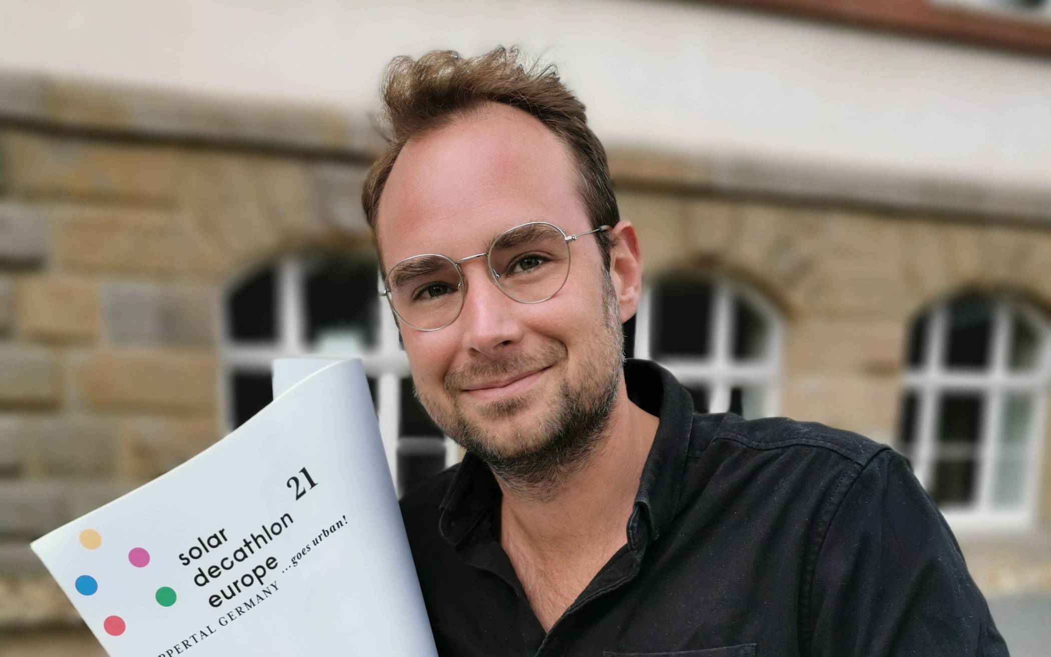 Dr. Daniel Lorberg – der Projektleiter des „Solar Decathlon Europe“.