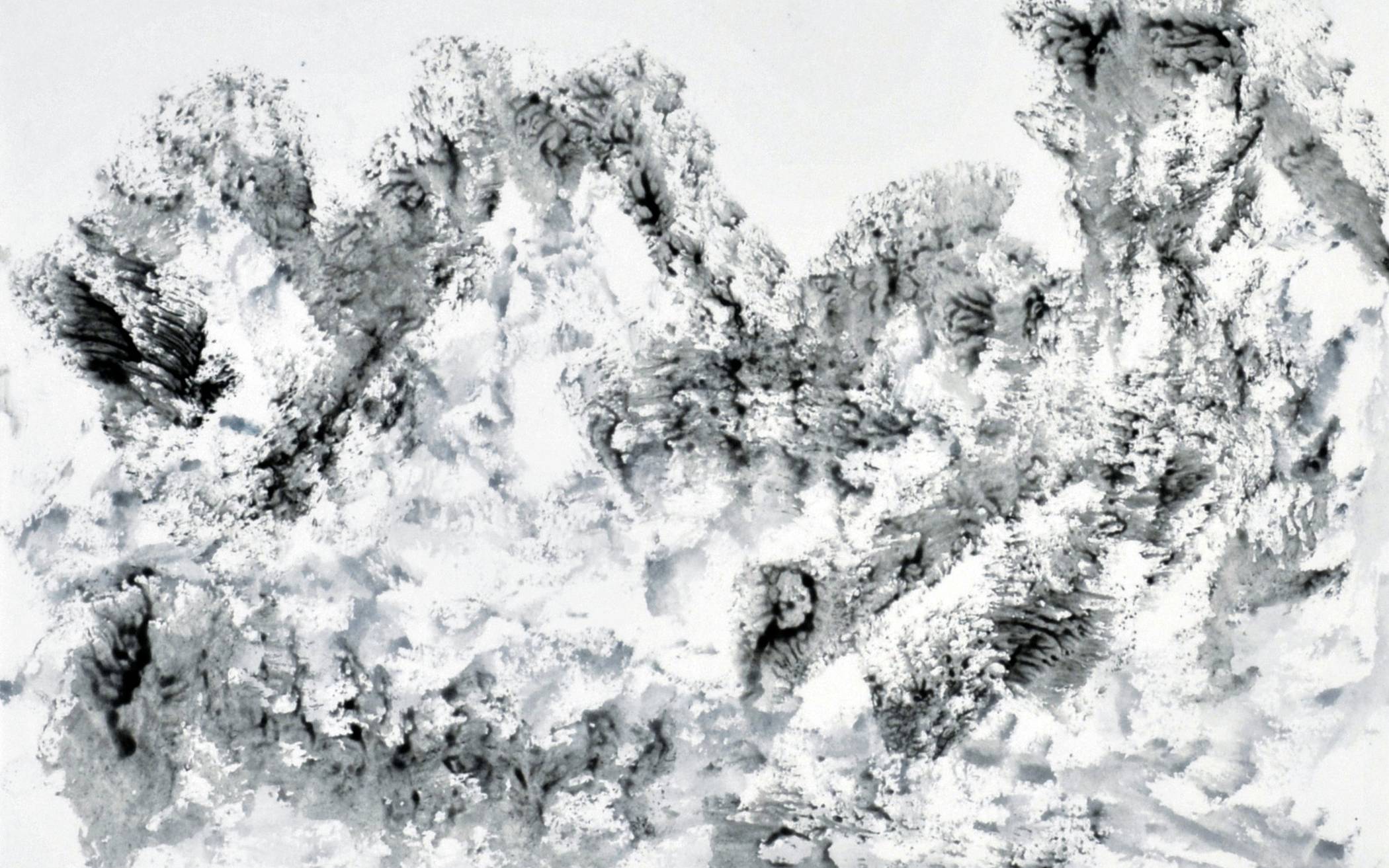  Eines der „SNOW ART“-Werke von Ursula Weißenborn. 