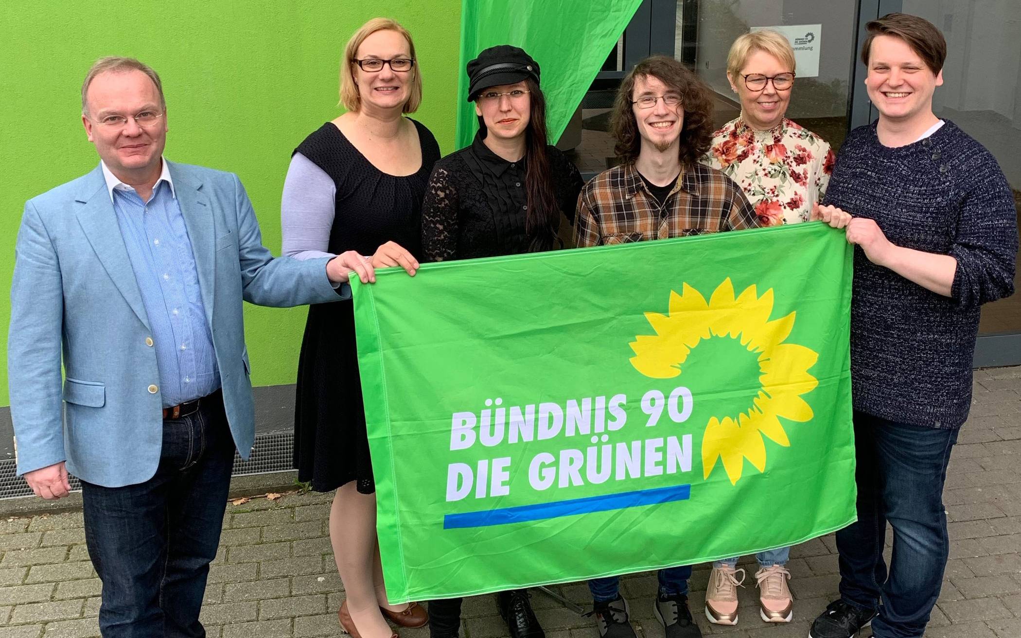  Der Kreisvorstand der Wuppertaler Grünen. 