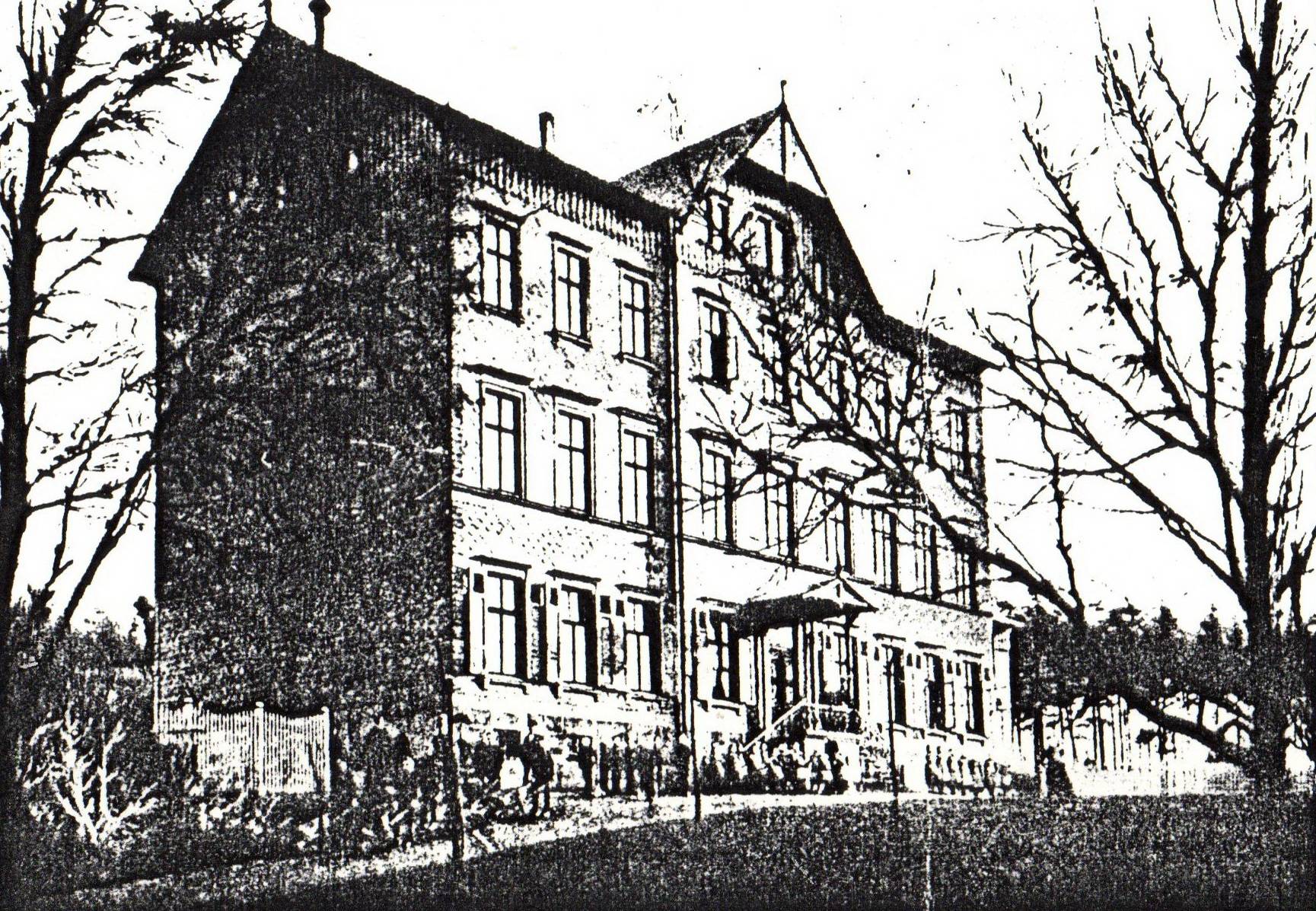  Die Anstalt für verlassene Kinder im Jahr 1923. 