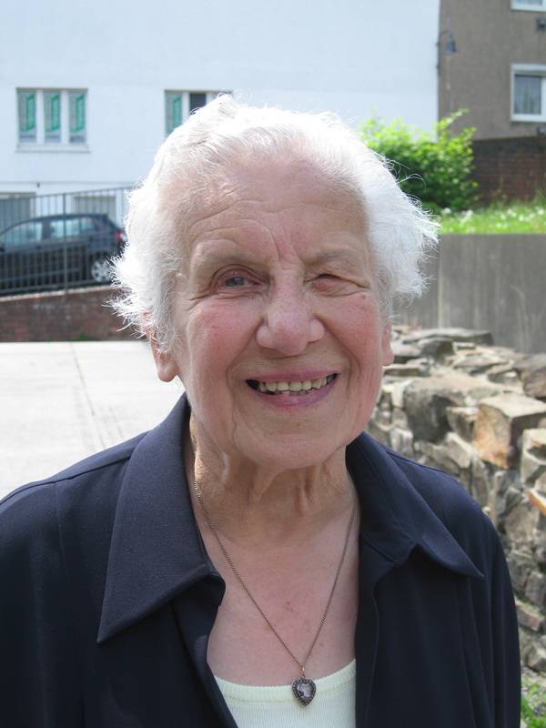 Lore Gordon (1923-2020), im Mai 2009