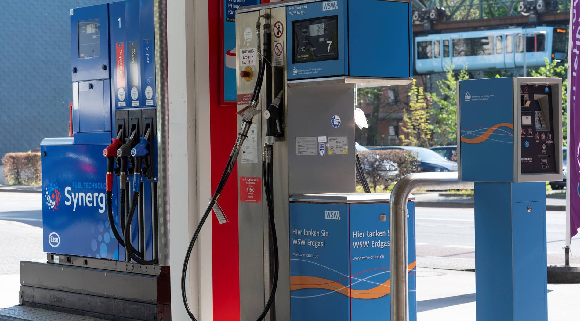 Zweite Erdgas-Tankstelle in Wuppertal wieder am Start