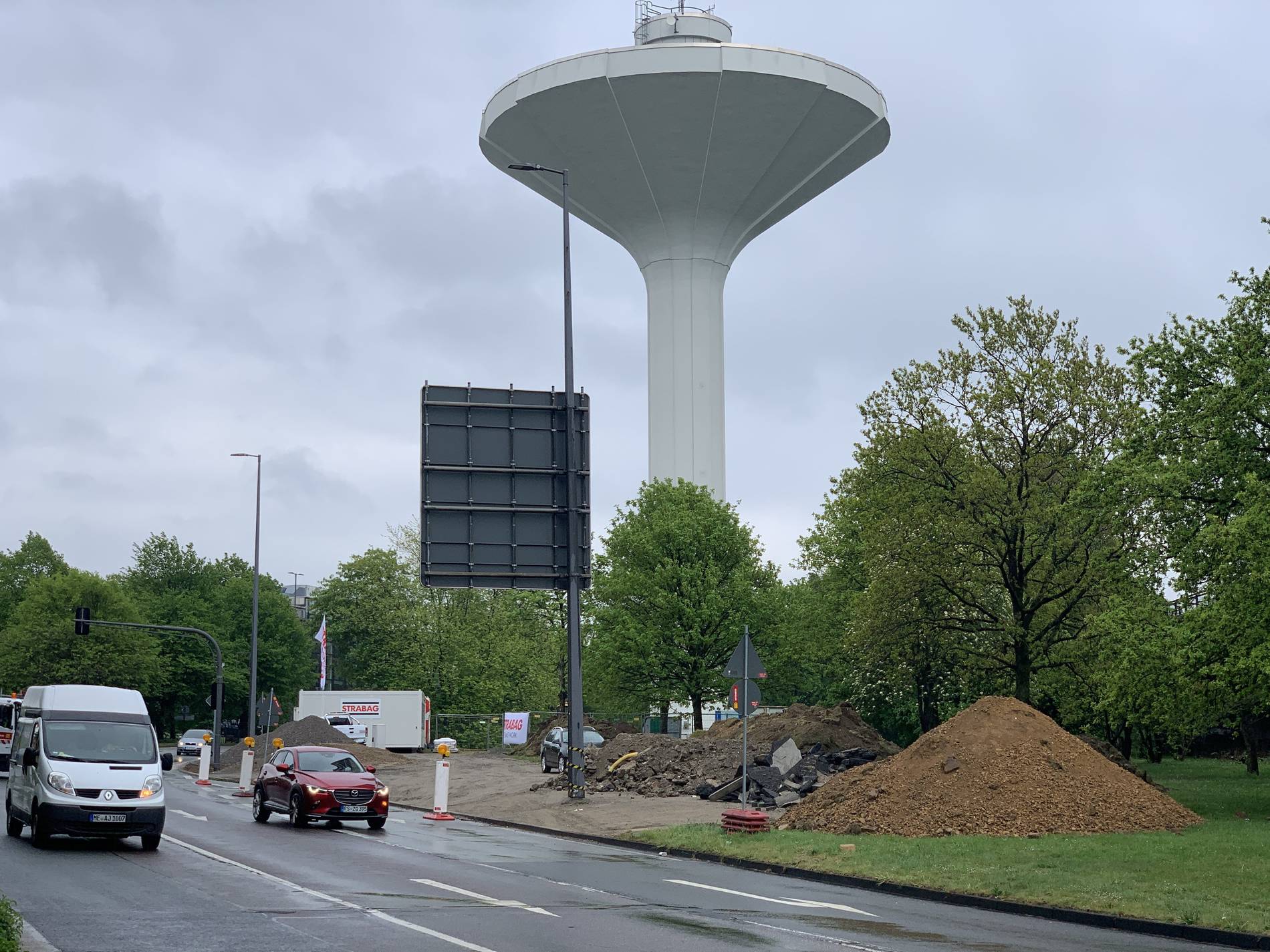 Ab 11 Mai Erste Teilsperrung Im Kreisel Lichtscheid In Wuppertal