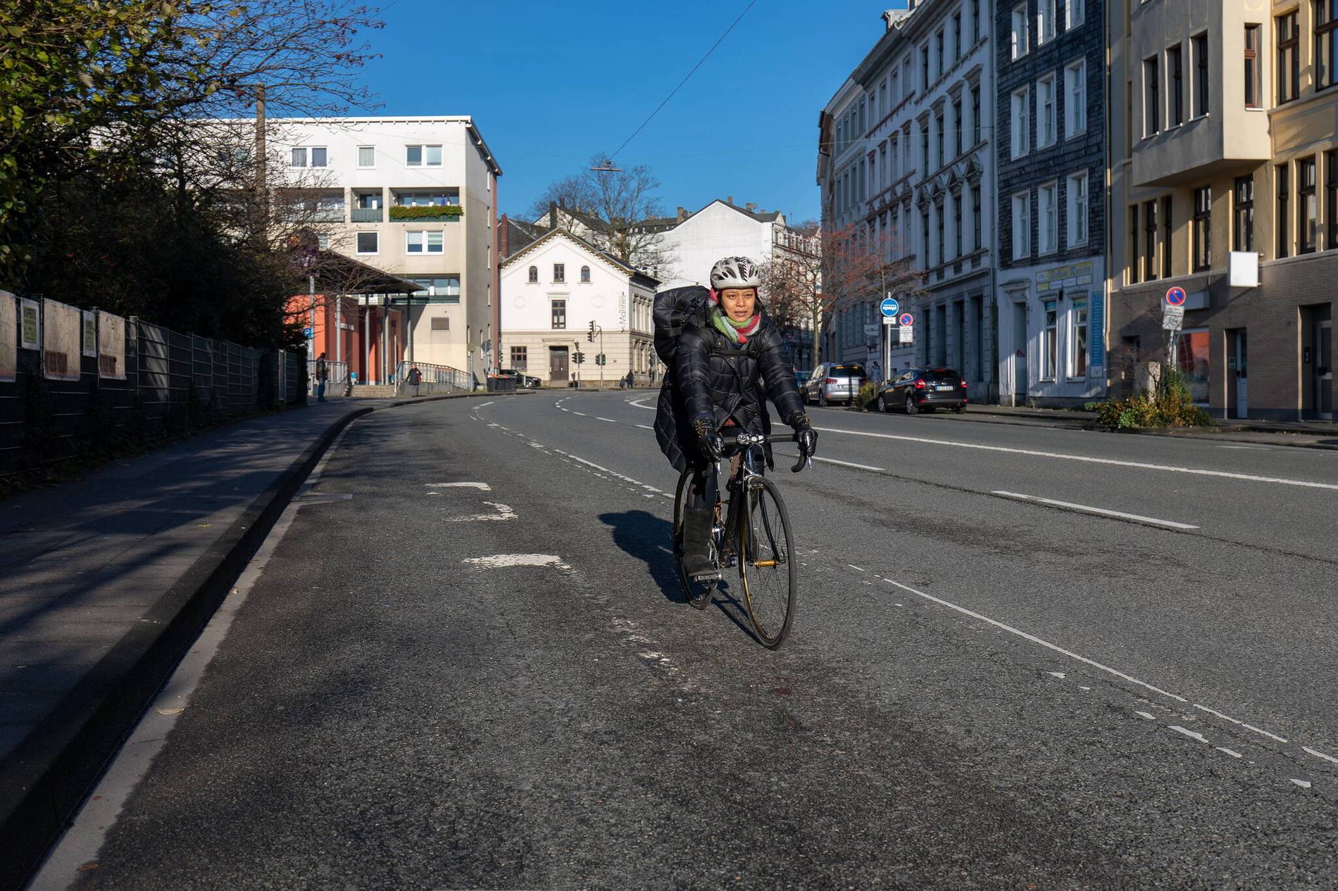 Gathe In Elberfeld Busspuren Werden Furs Fahrrad Freigegeben