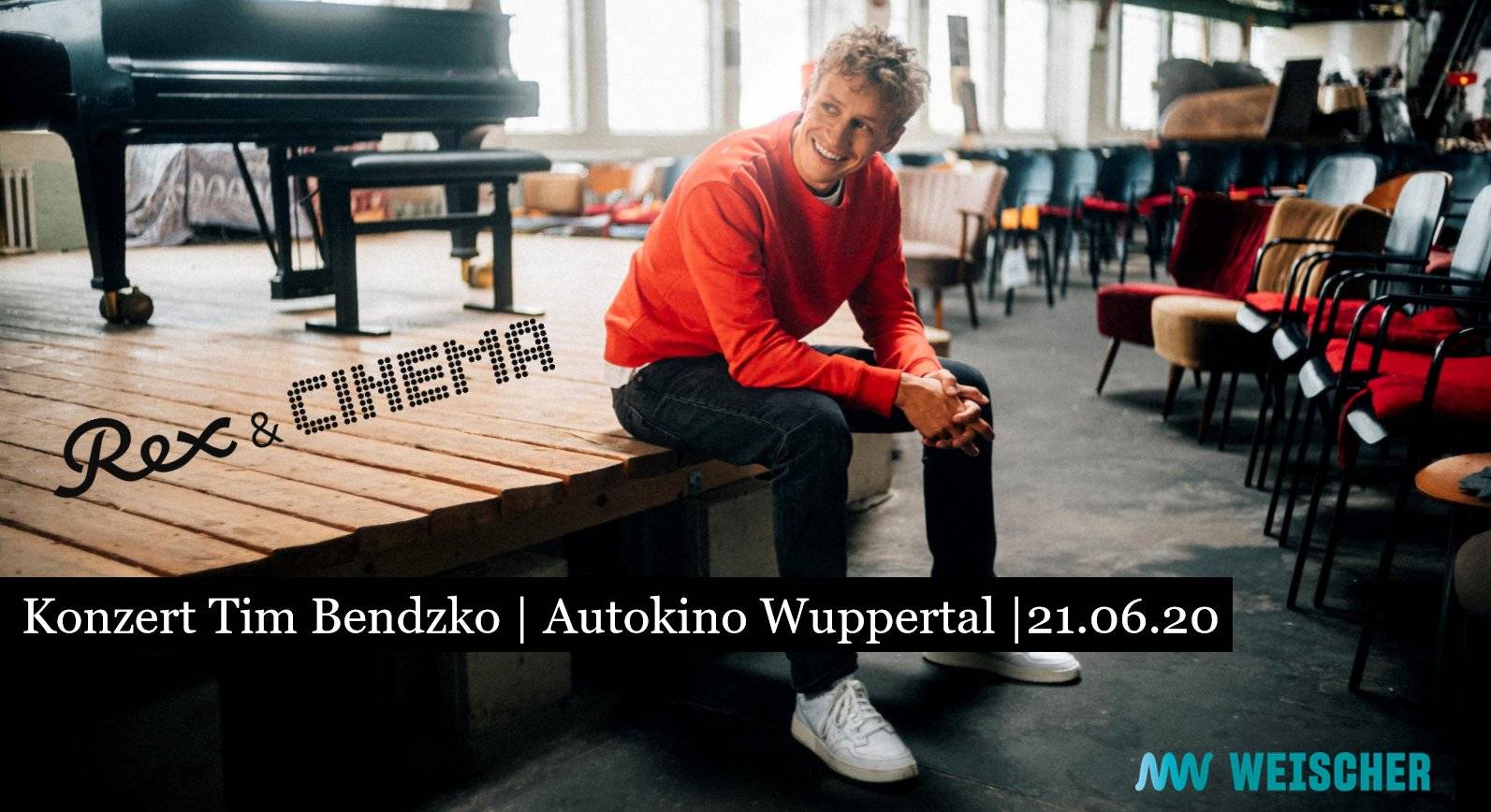 Tim-Bendzko-Konzert im Wuppertaler Autokino