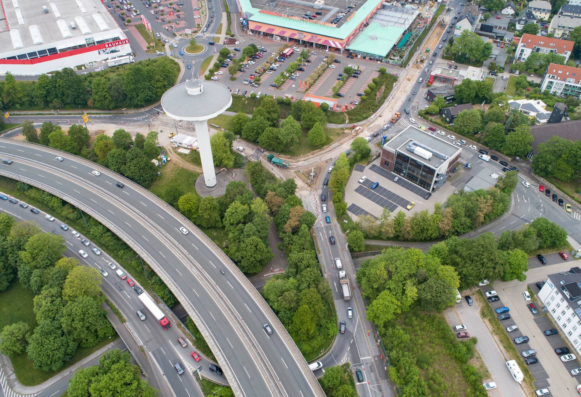 Lichtscheider Kreisel In Wuppertal Start Der Zweiten Ausbauphase