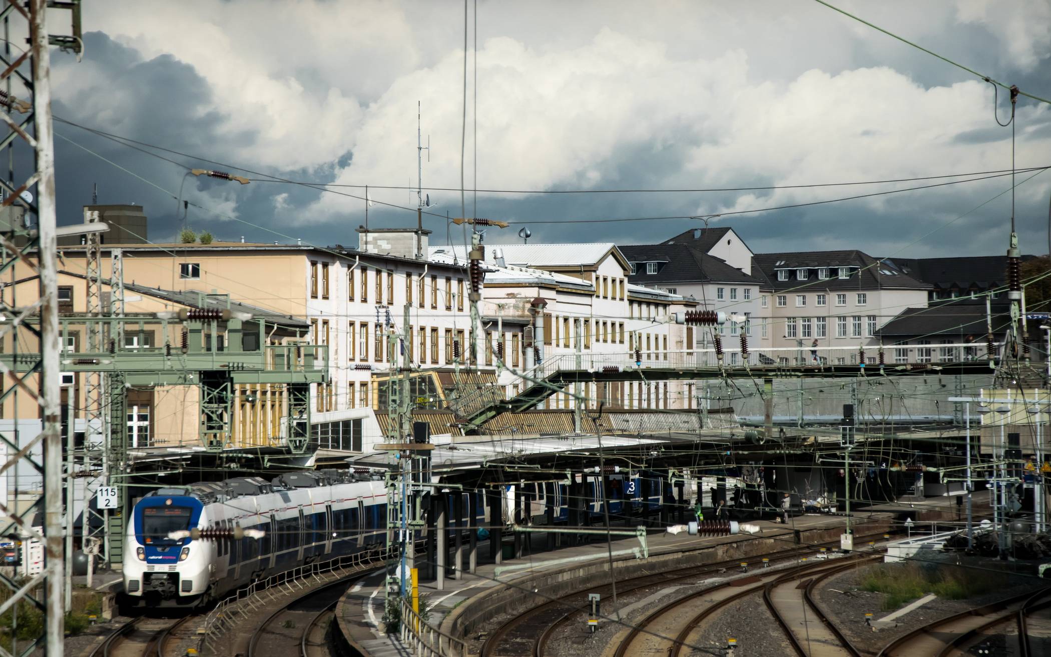 Der Wuppertaler Hauptbahnhof.