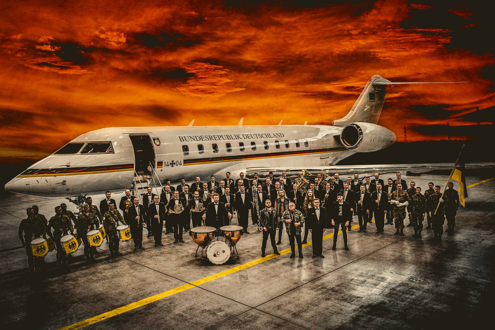  U.D.O. und das Musikkorps der Bundeswehr. 