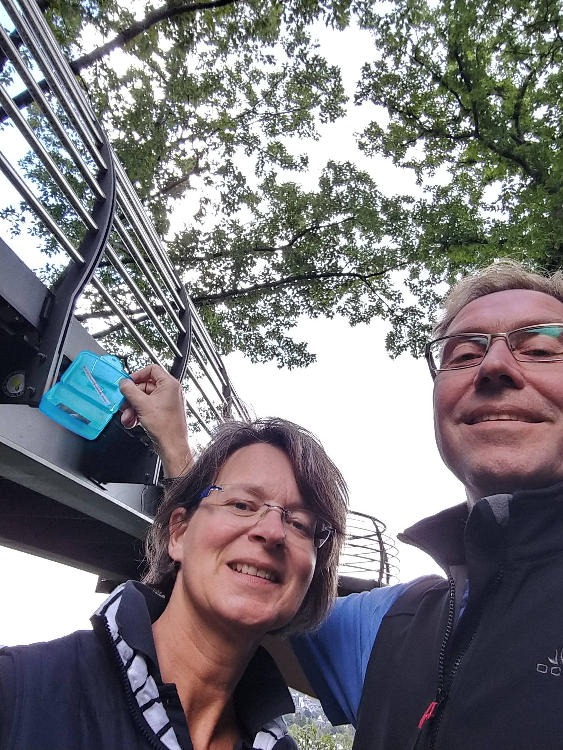 Rainer Vollmer und Frau....