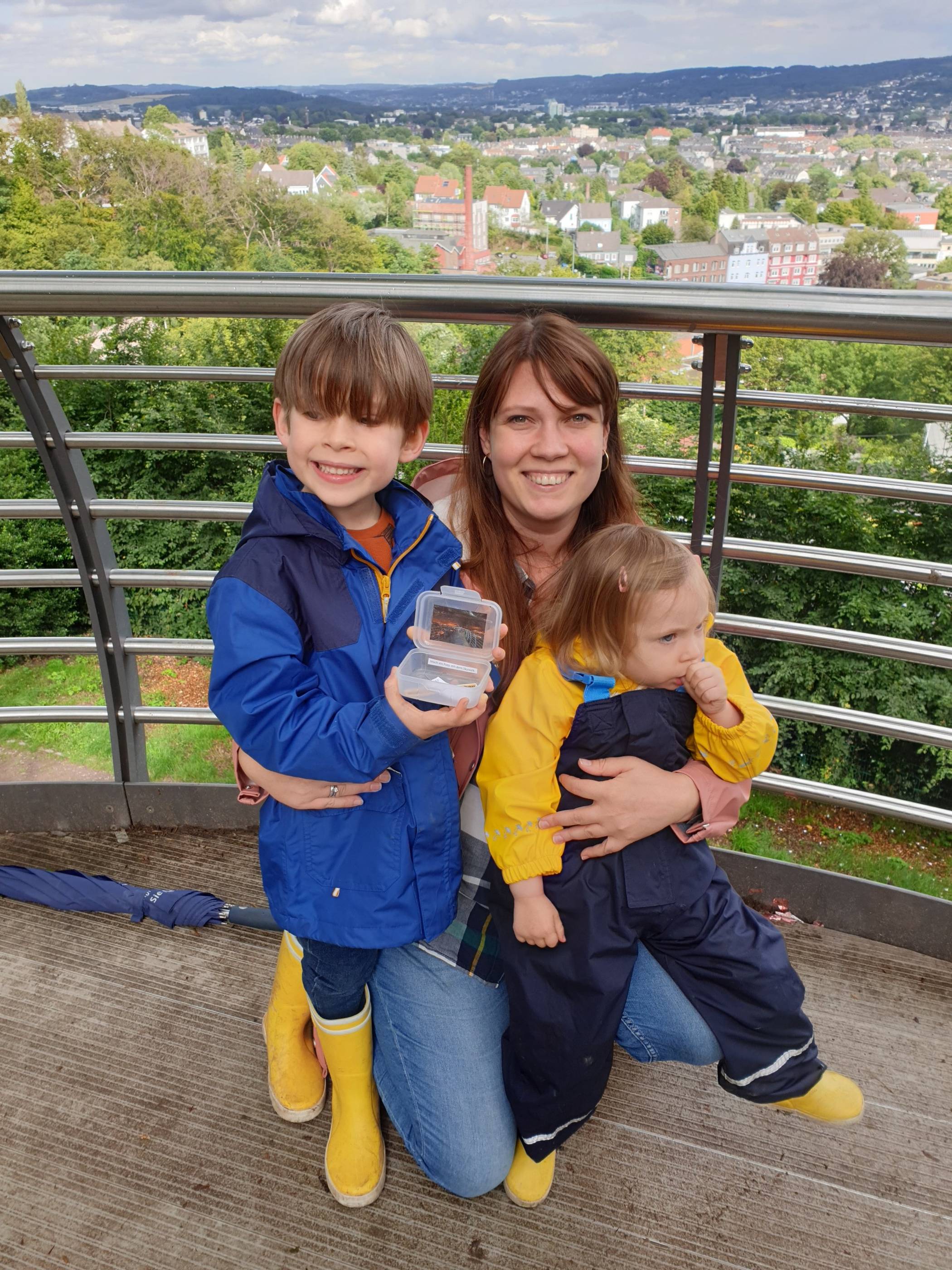 Elisa und Maximilian Kudlek....