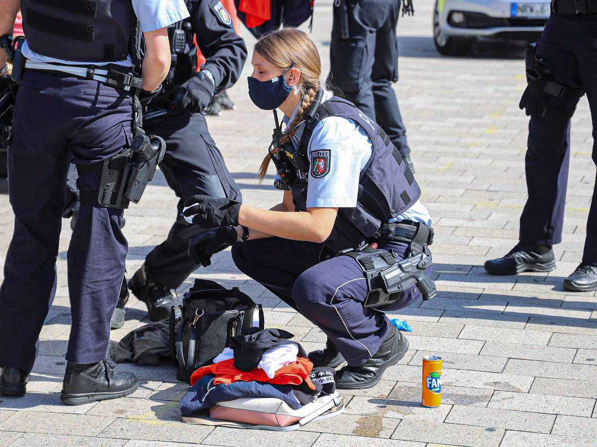 Wuppertaler Polizei stellt Ladendiebe
