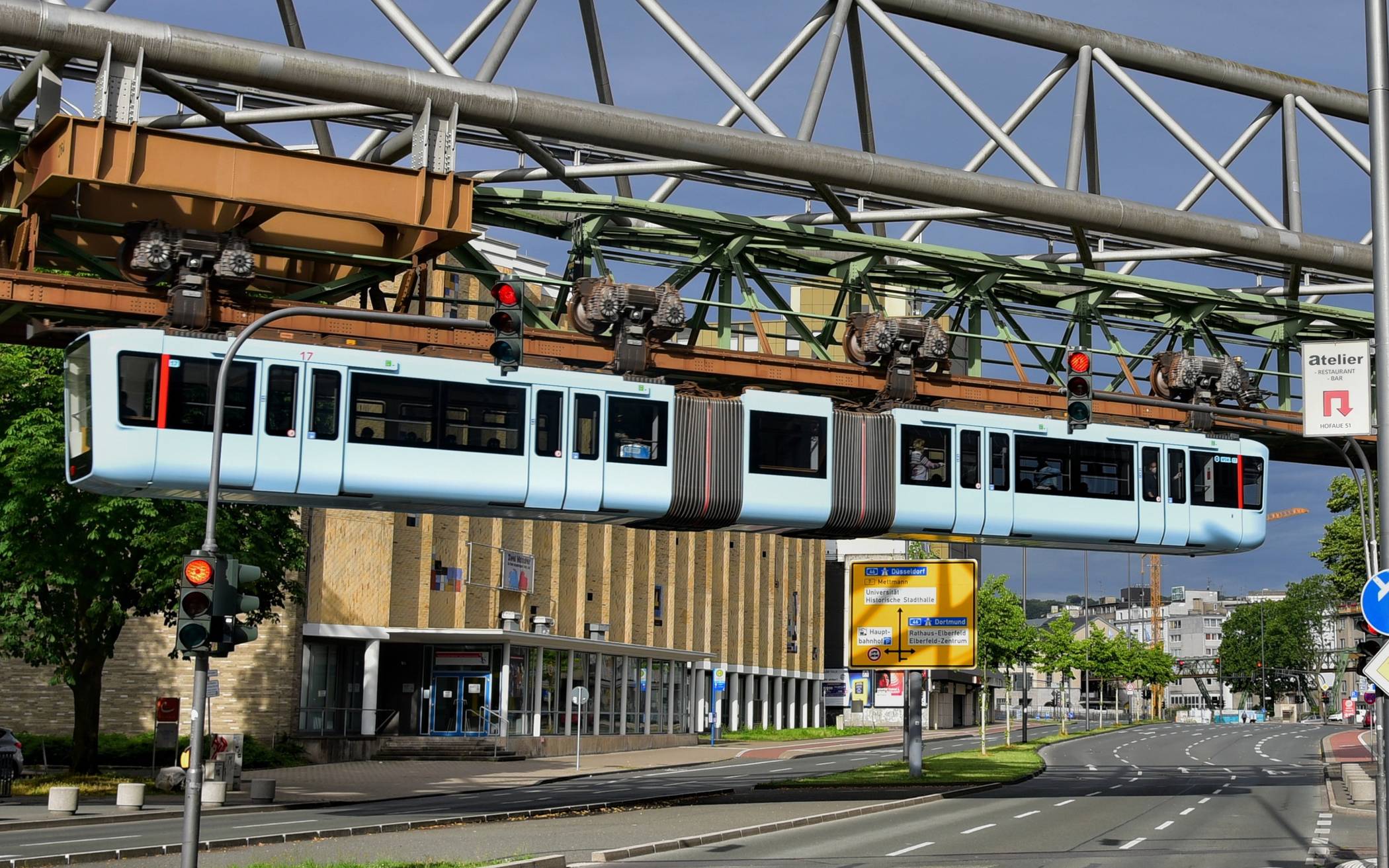 Zwangspause: Wuppertal an fünf von sieben Tagen ohne Schwebebahn