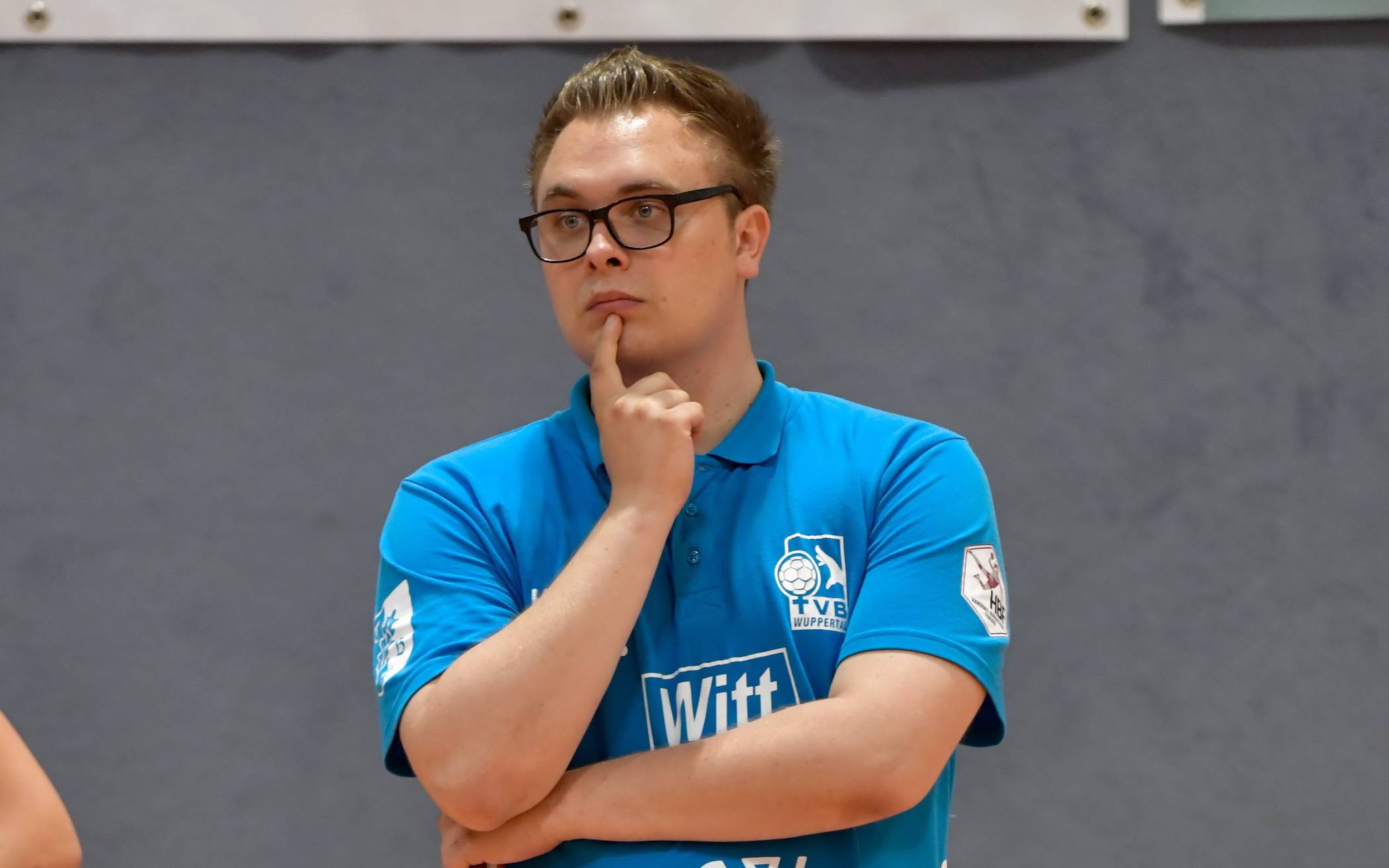 TVB-Trainer Dominik Schlechter.