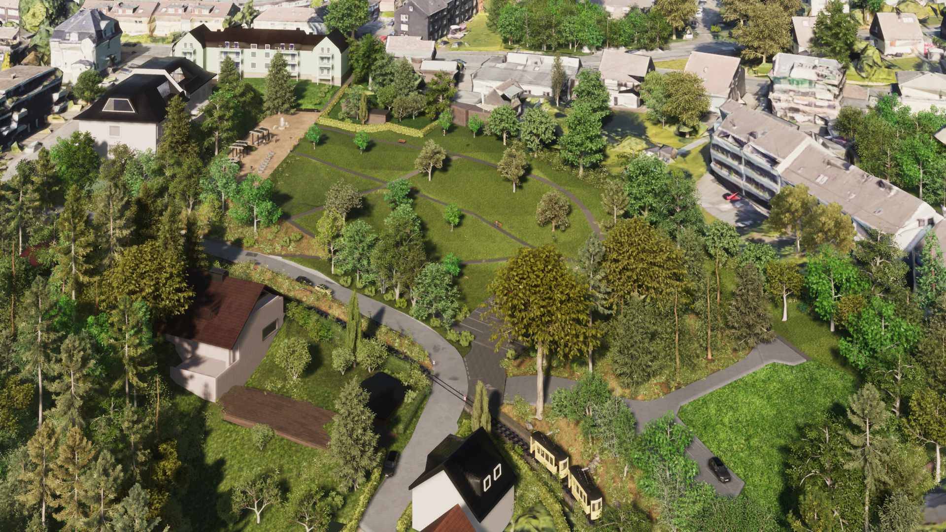 Idee für Wanderparkplatz „An der Museumsbahn“