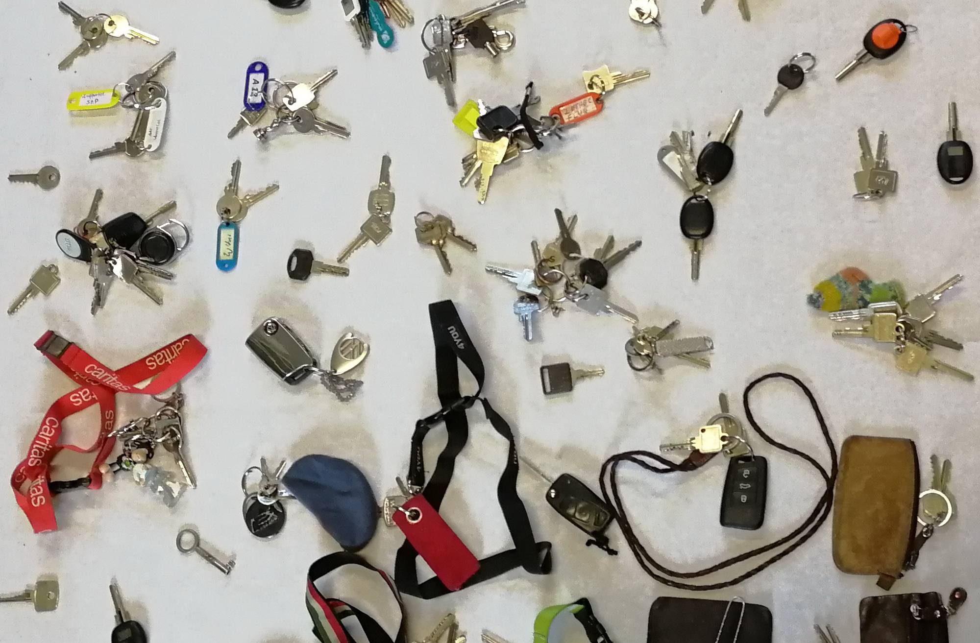  In Wuppertal im Frühjahr gefundene und abgegebene Schlüssel ... 