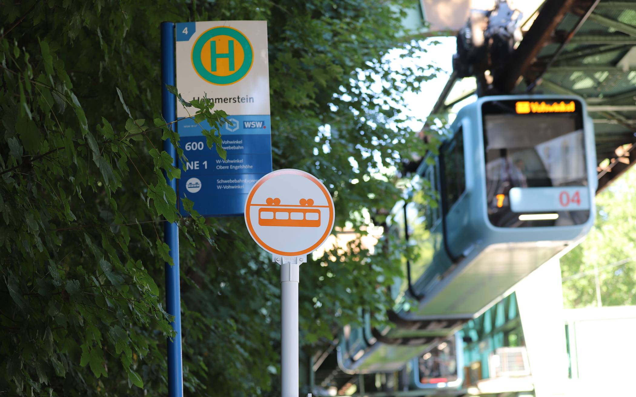 Schwebebahn-Express ändert Linienweg in Vohwinkel