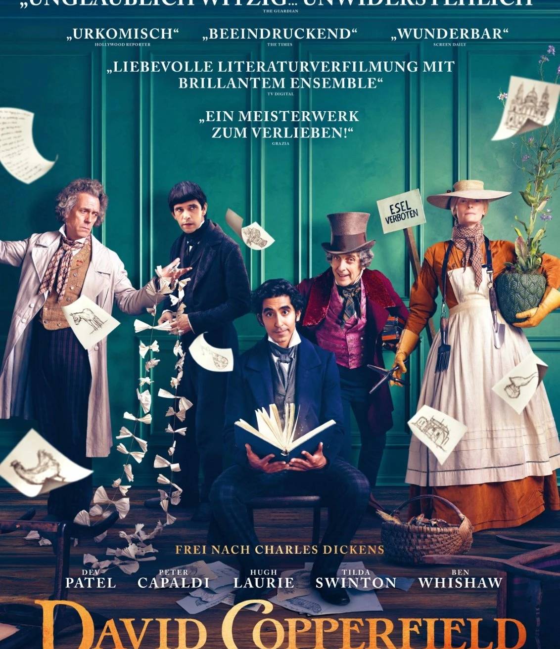 Das Plakat zu „David Copperfield“. 