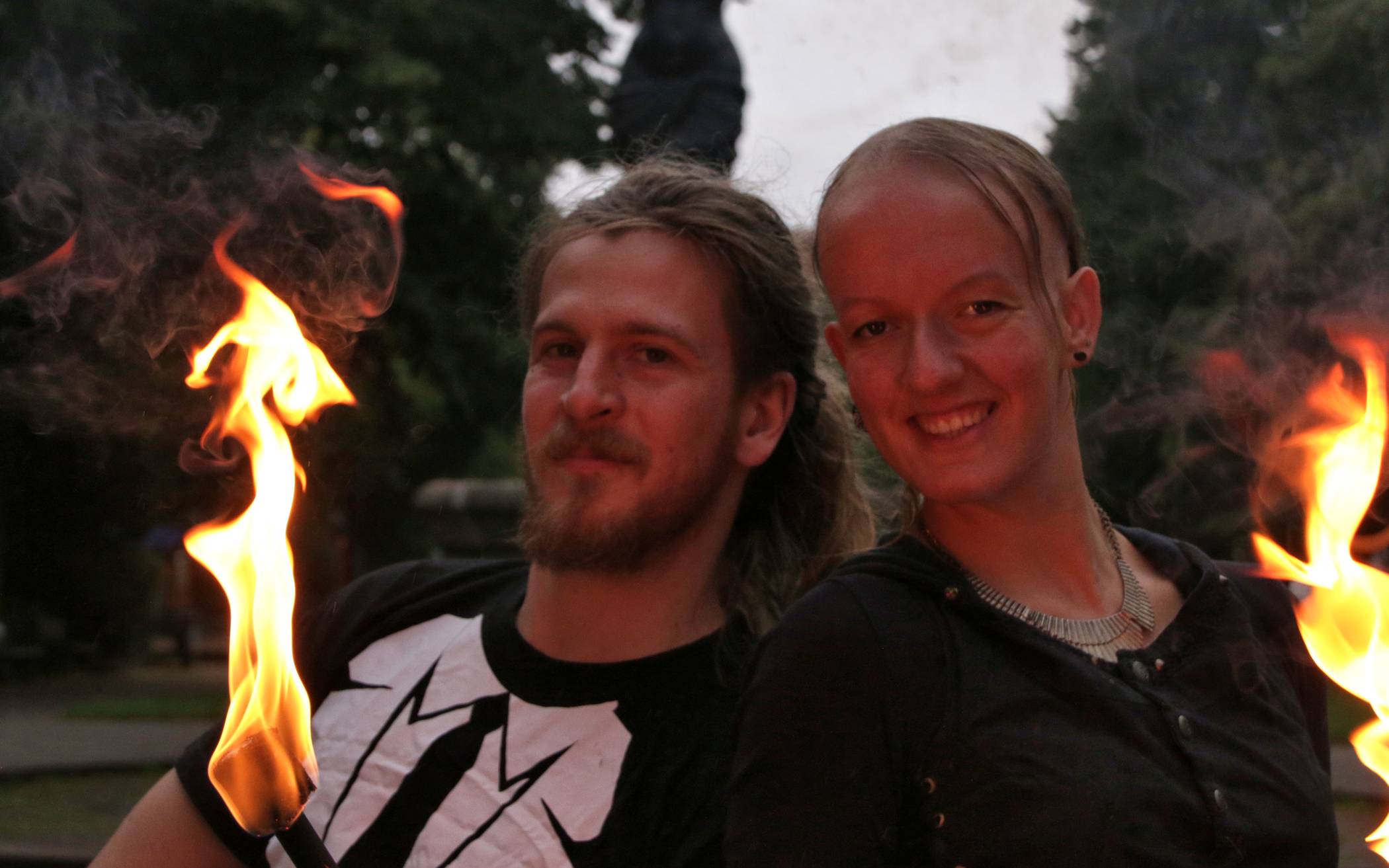 Lukas Thiel (26) und Annika Rosche (23). 