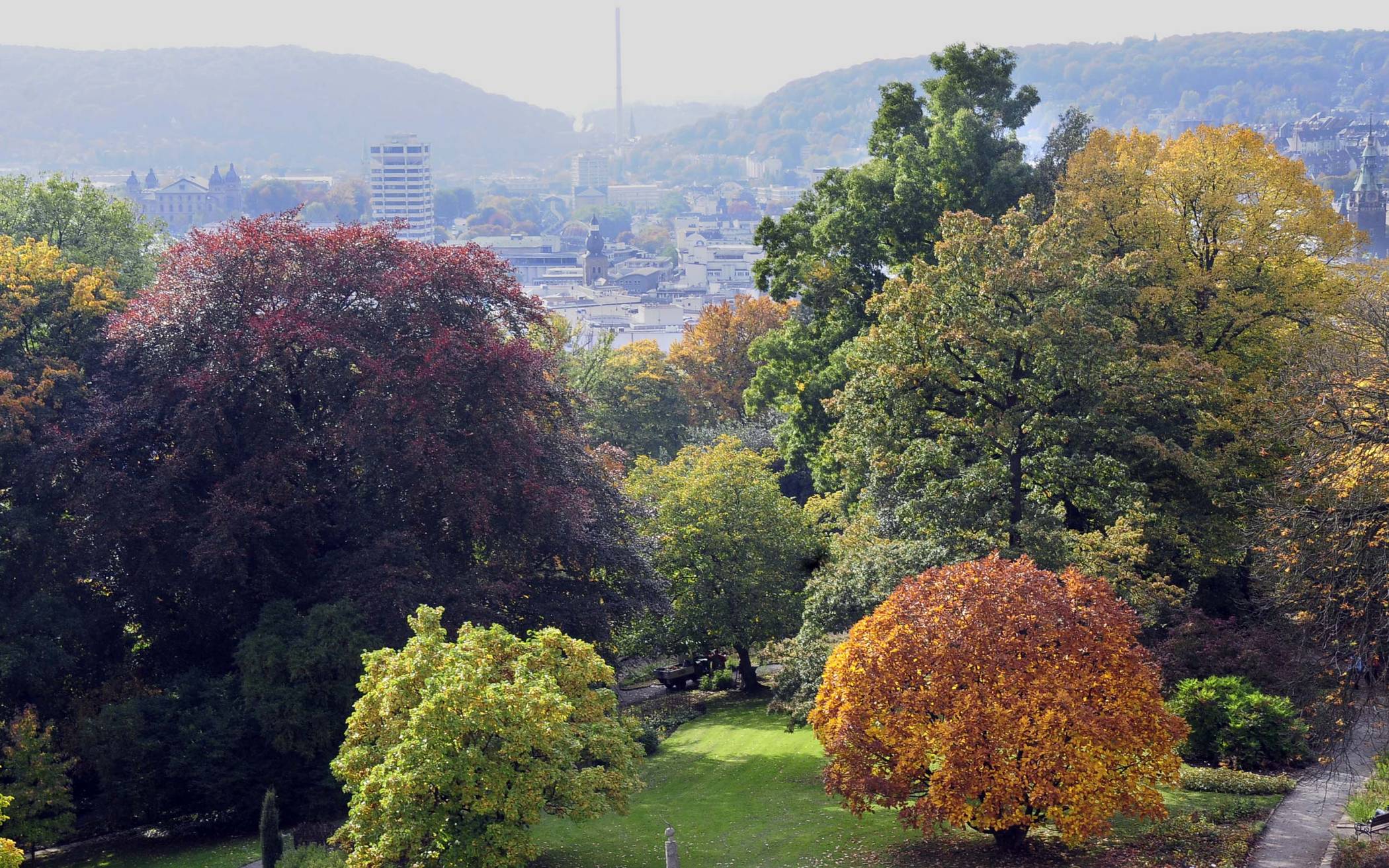  Wuppertal zählt zu den grünsten Großstädten in Deutschland. 