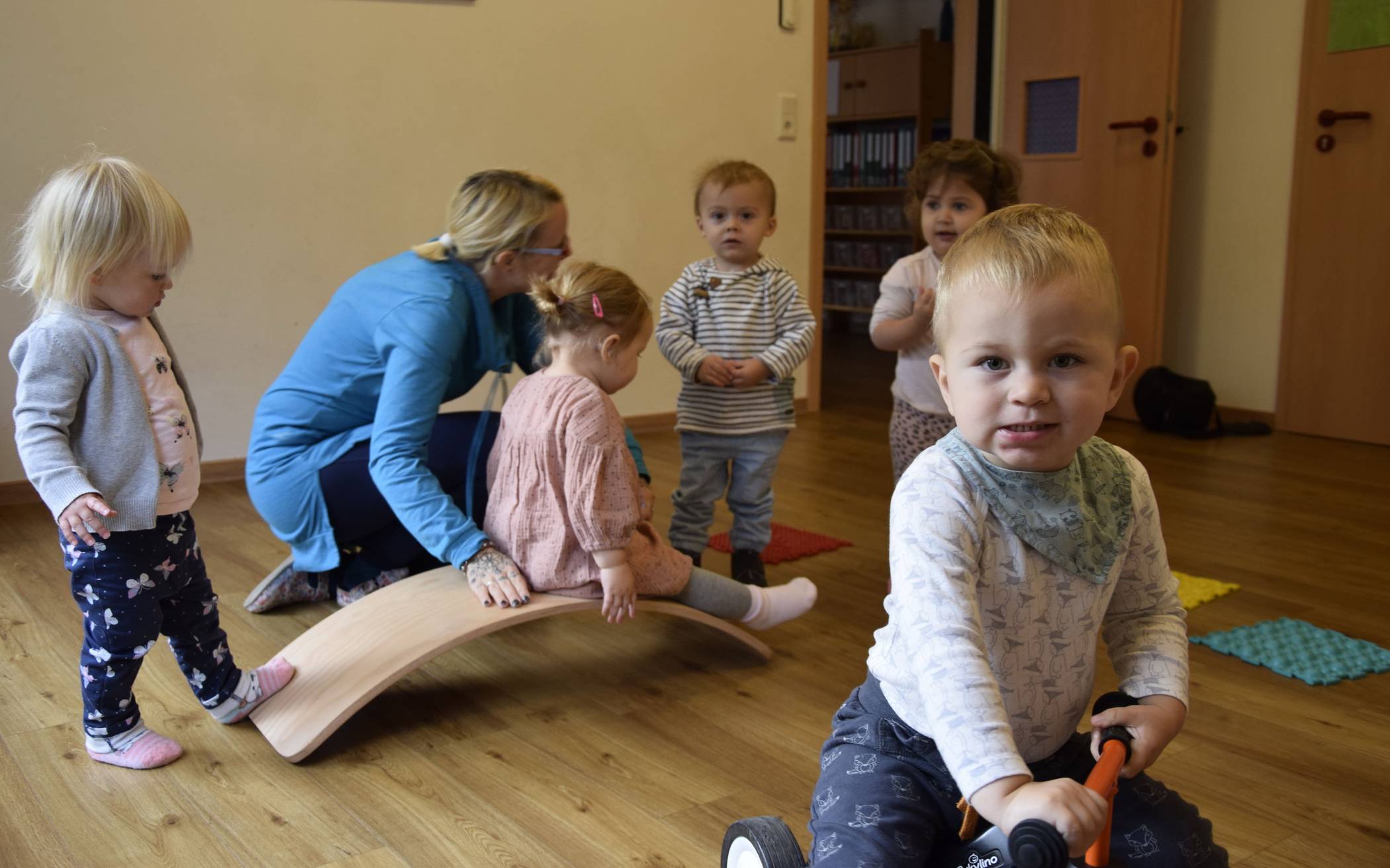  Blick ins Familienzentrum „Casa Fantasia“. 