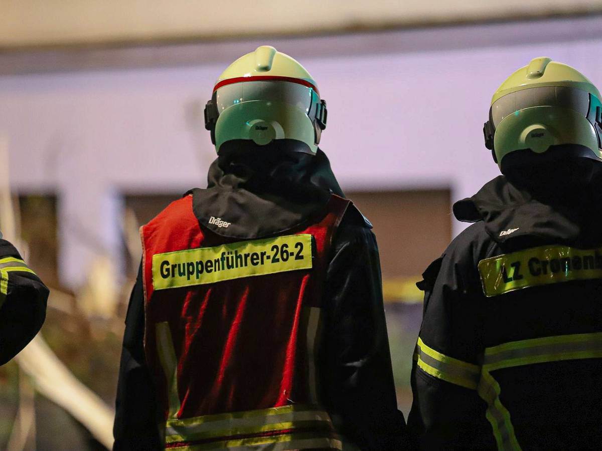 Steinweg: Abrissarbeiten in der Nacht
