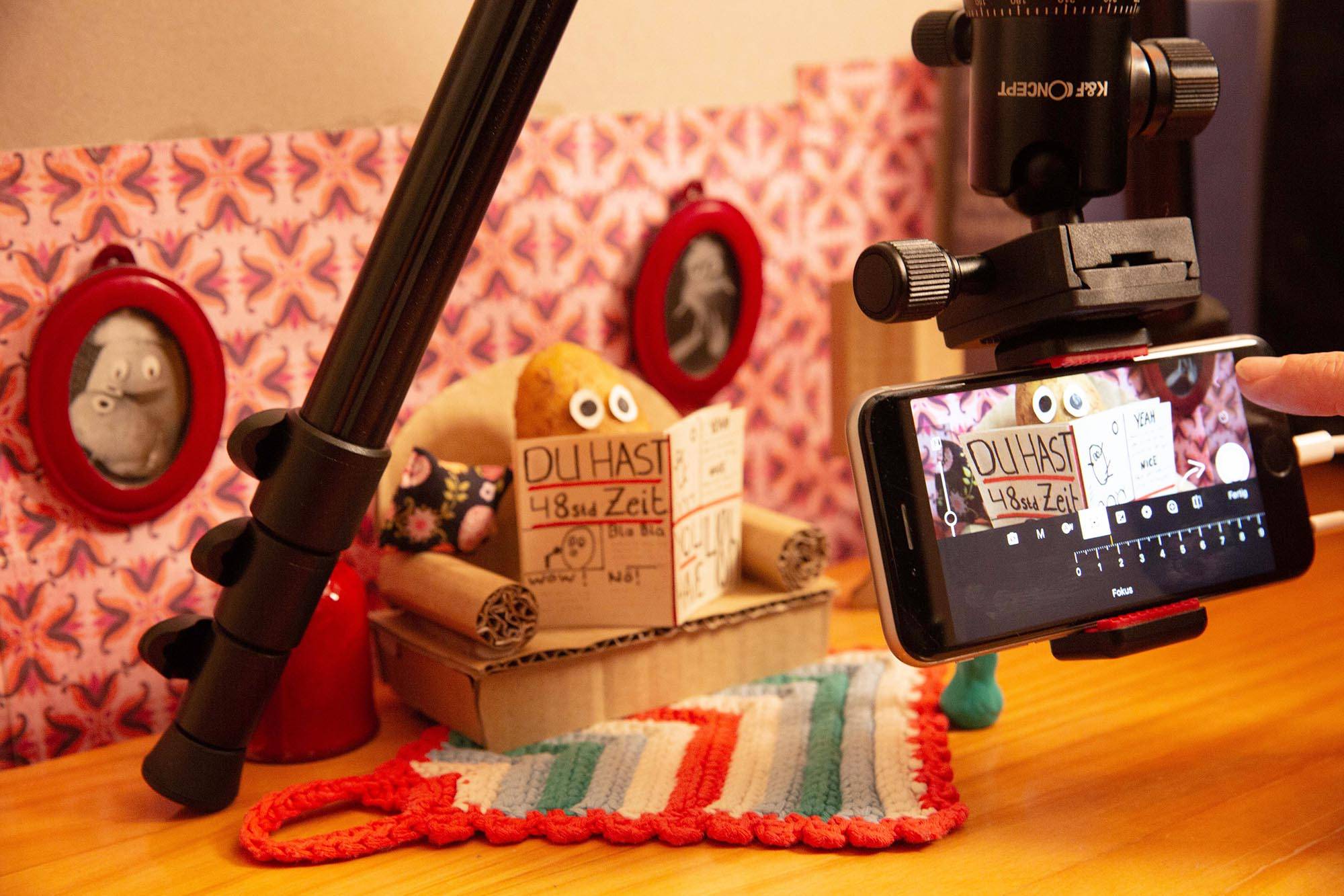 Eine echte „Couch Potato“ ...