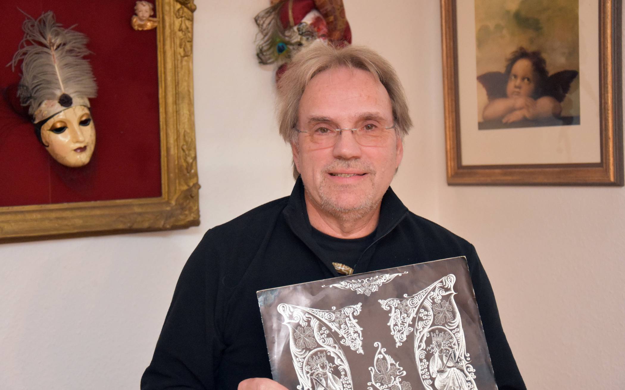  Gemeinsam mit Ulrich Nähle und Matthias Mertler hat Edgar Fröse mit der LP „Langsyne“ ein wertvolles Stück Musikgeschichte geschrieben. 