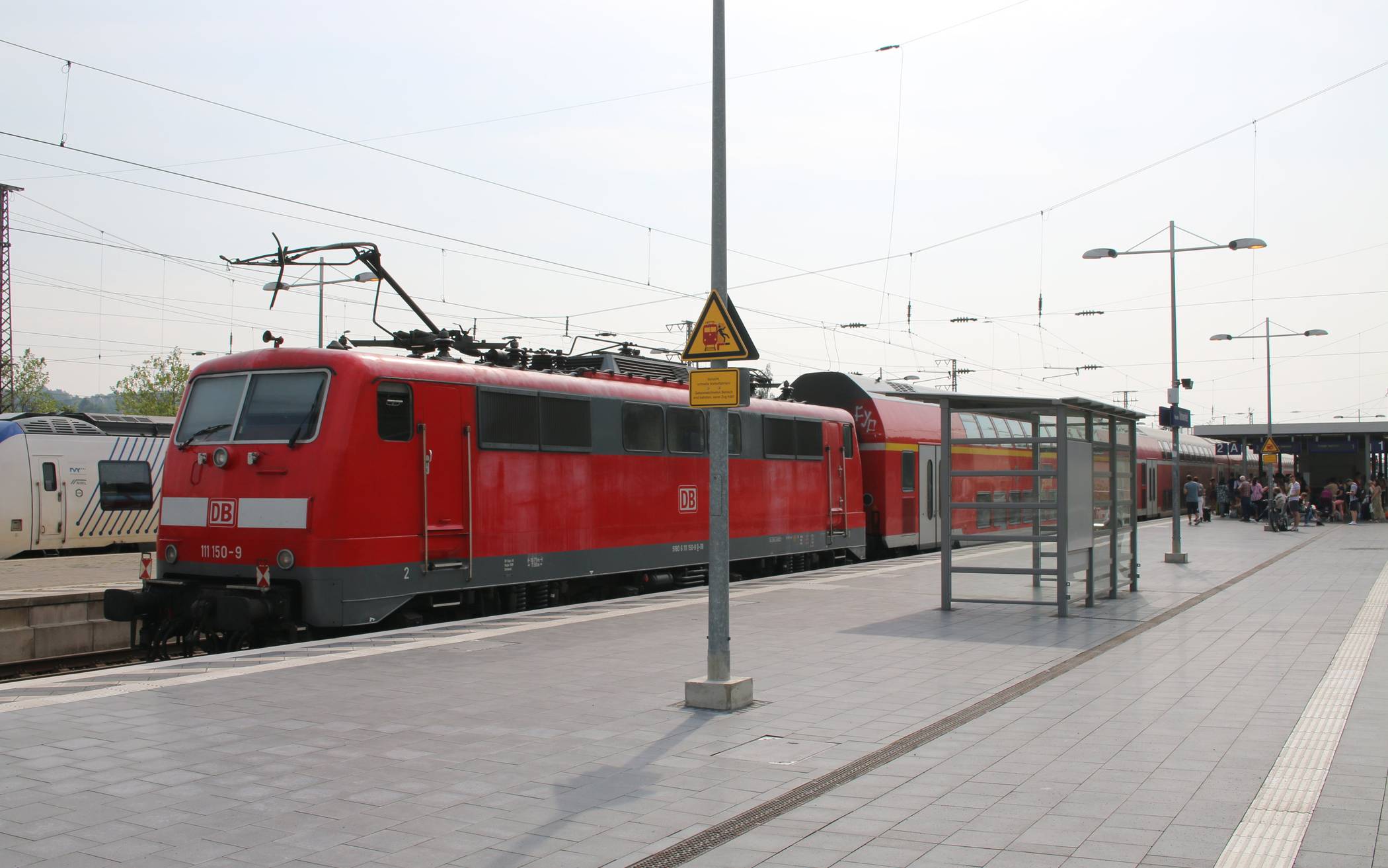  Der Bahnhof in Wuppertal-Vohwinkel.  