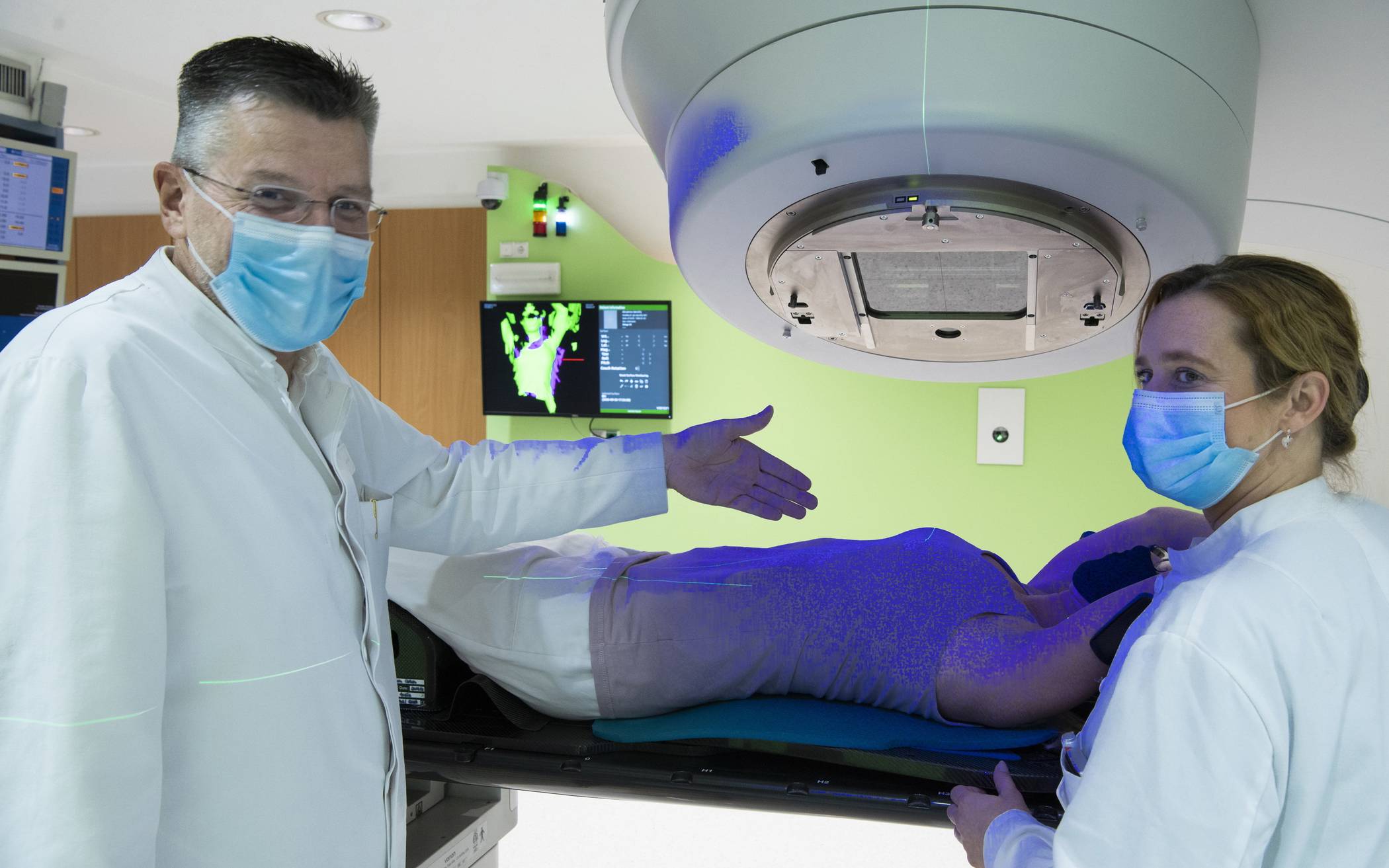  Mit neuen digitalen Methoden verbessern die Strahlentherapeuten die Wirksamkeit ihrer Therapie. 