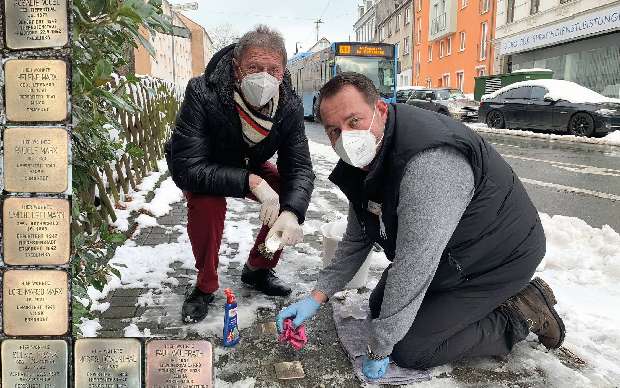 Mit vollem Einsatz reinigten die Christdemokraten